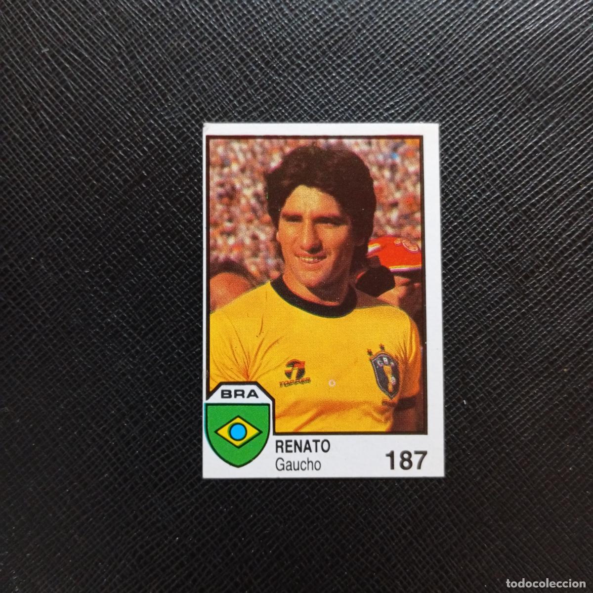 Cromos de f&uacute;tbol: 187 RENATO BRASIL BARNA MEXICO MUNDIAL 1986 CROMO FUTBOL 86 - SIN PEGAR - A106 PG289