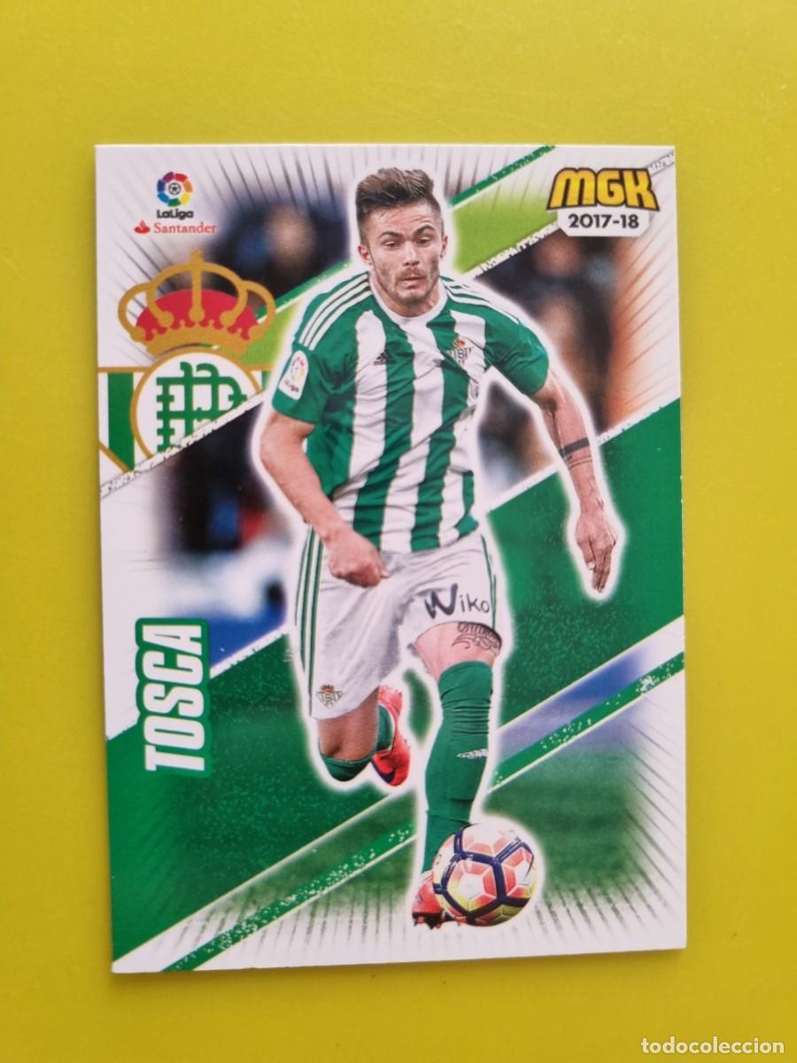 Cromos de f&uacute;tbol: CROMO FUTBOL MEGACRACKS 115 TOSCA REAL BETIS 17 18 2017 2018 AR1026