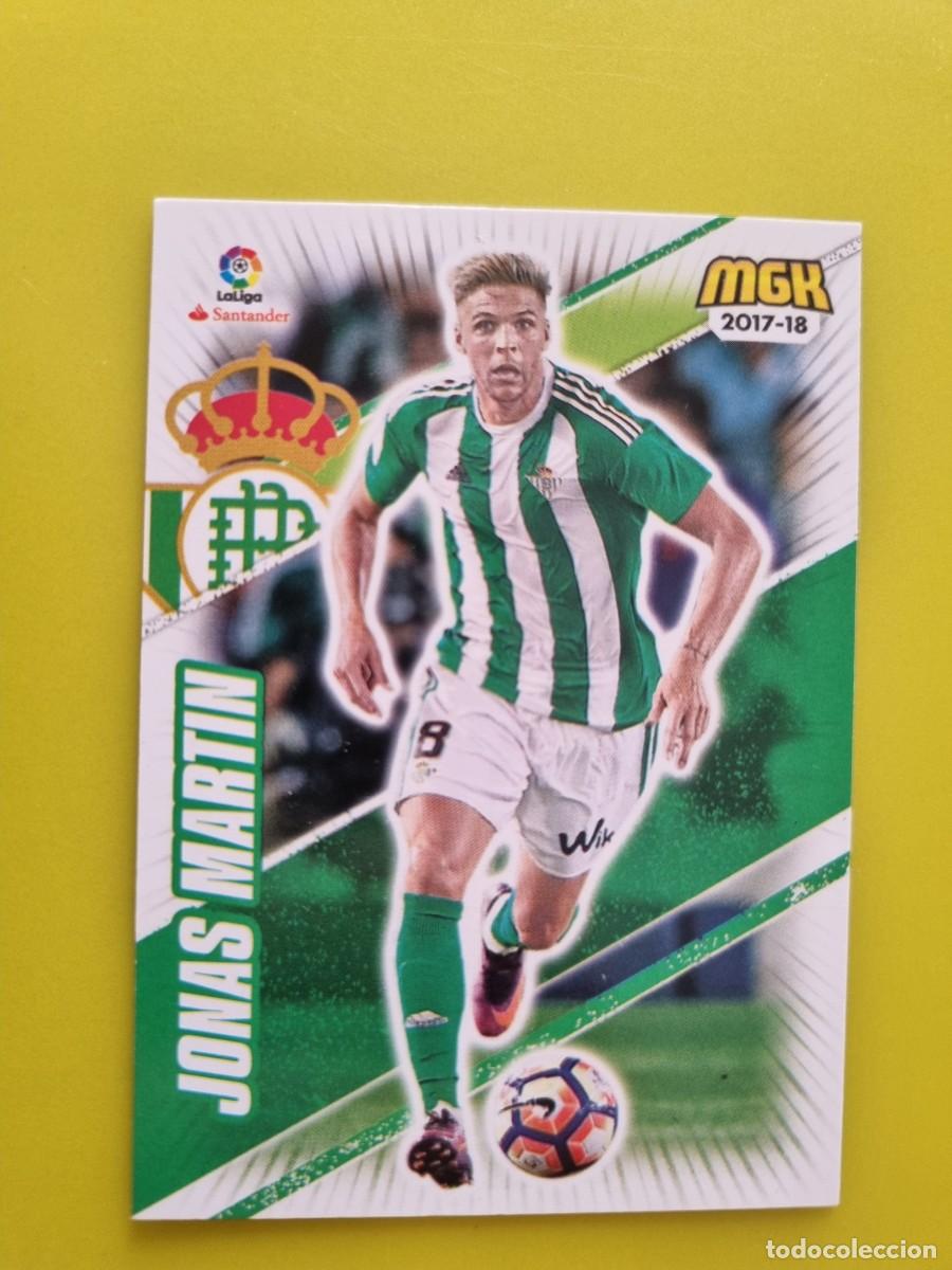 Fu&szlig;ball-Sticker: CROMO FUTBOL MEGACRACKS 120 JONAS MARTIN REAL BETIS 17 18 2017 2018 AR1026