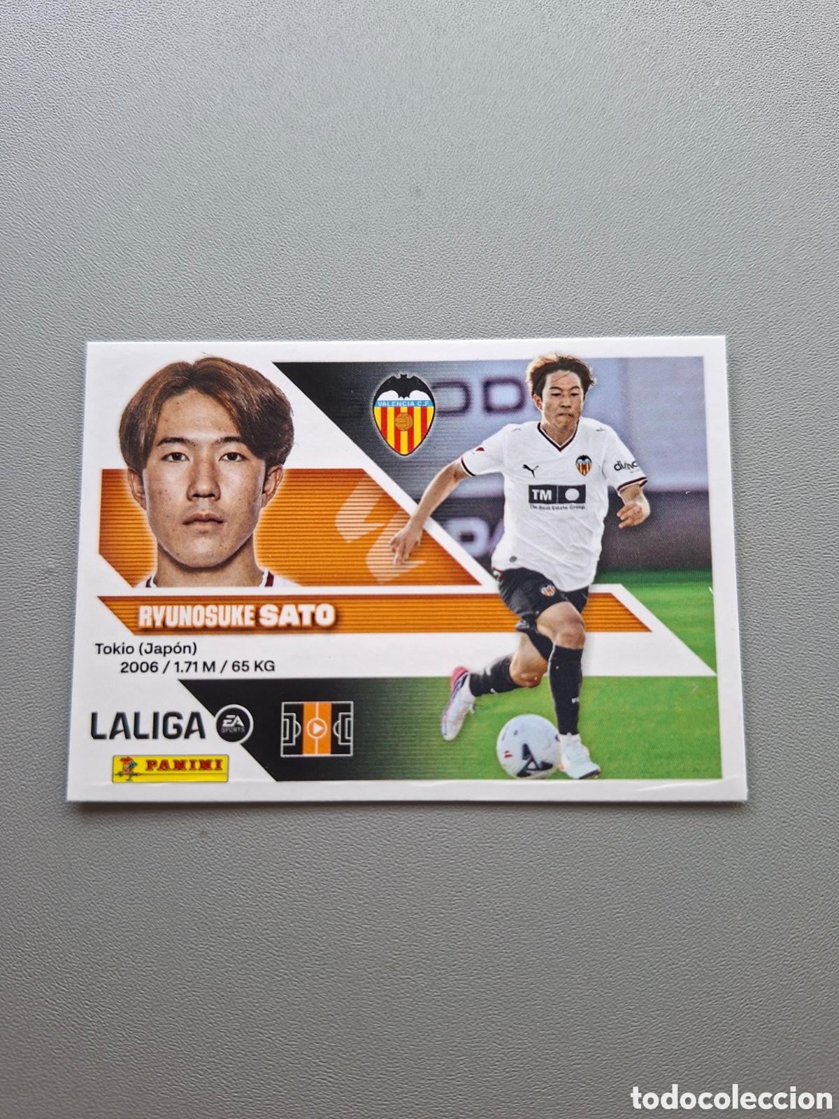 Cromos de f&uacute;tbol: Ryunosuke Sato Ultimos Fichajes 14 Valencia - Liga Este 2026 2027 26 27