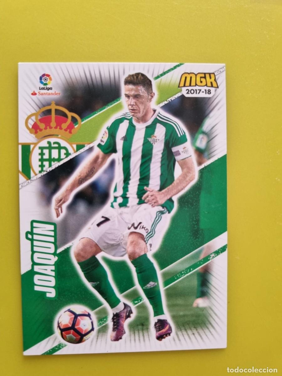 Cromos de f&uacute;tbol: CROMO FUTBOL MEGACRACKS 123 JOAQUIN REAL BETIS 17 18 2017 2018 AR1026