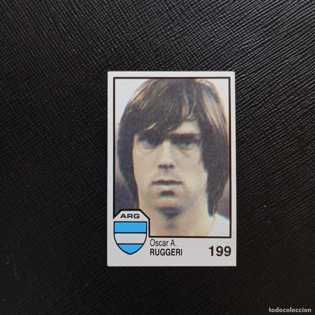 Cromos de f&uacute;tbol: 199 RUGGERI ARGENTINA BARNA MEXICO MUNDIAL 1986 CROMO FUTBOL 86 - SIN PEGAR - A106 PG298