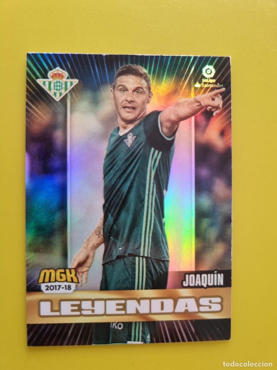 Football Stickers: CROMO FUTBOL MEGACRACKS 132 JOAQUIN LEYENDAS REAL BETIS 17 18 2017 2018 AR1026