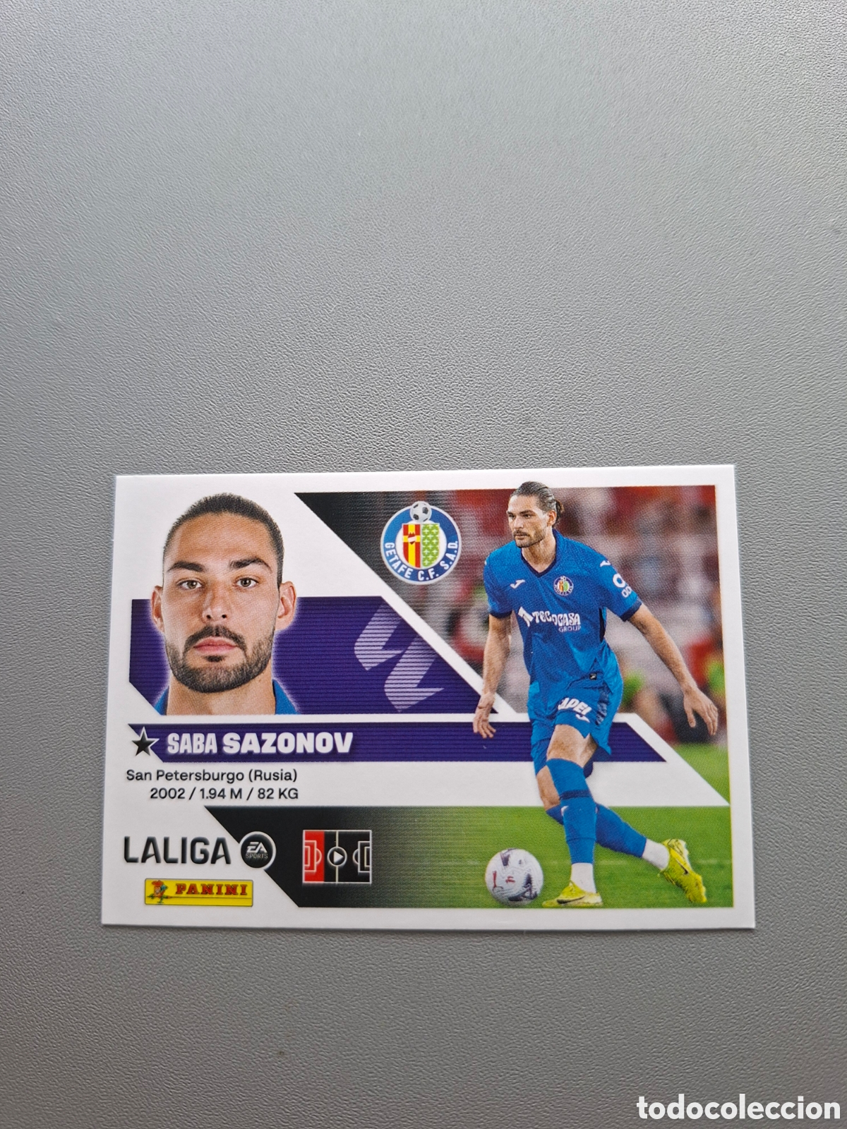 Football Stickers: Sazonov Ultimos Fichajes 31 Getafe - Liga Este 2026 2027 26 27
