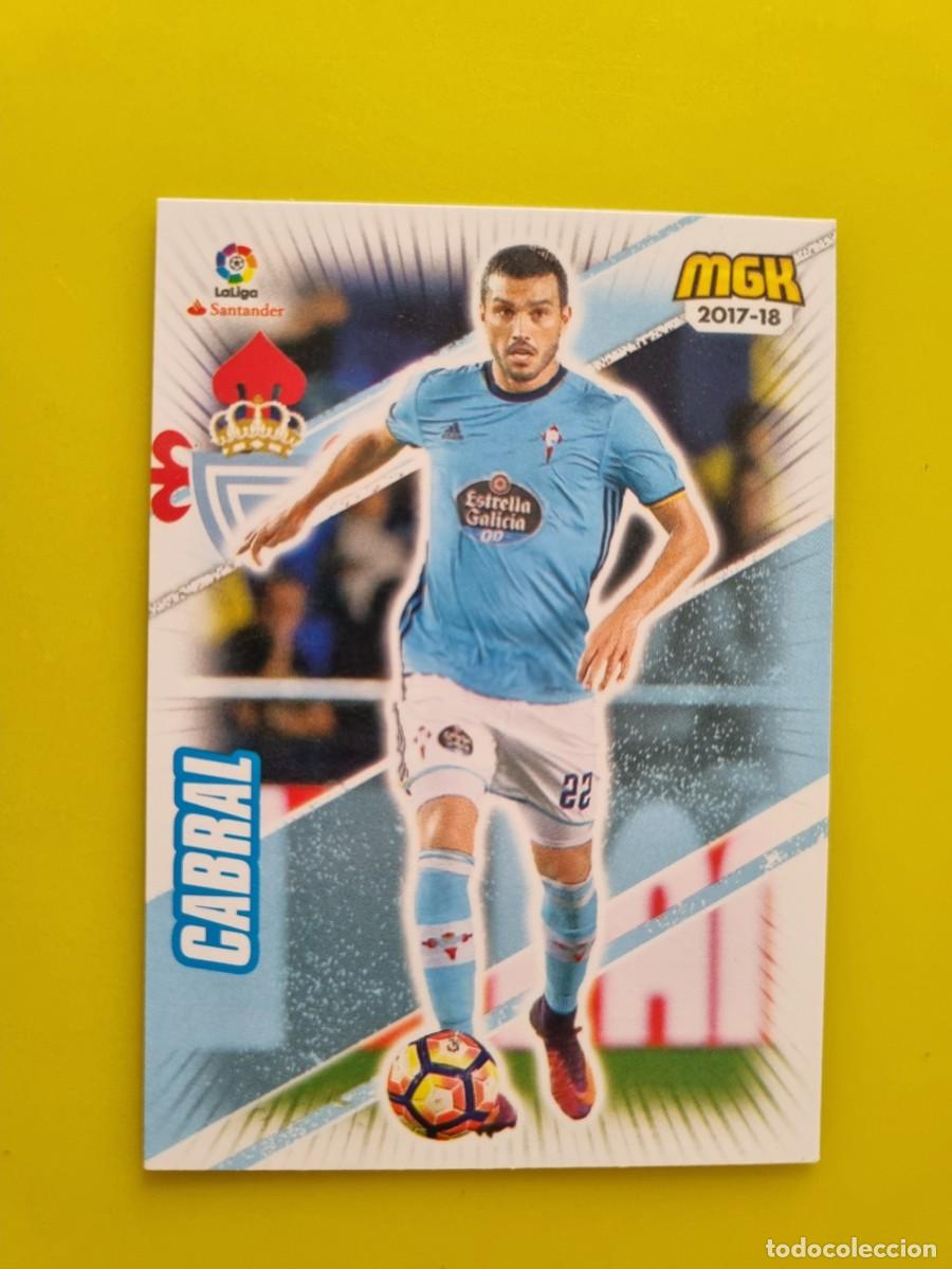 Cromos de f&uacute;tbol: CROMO FUTBOL MEGACRACKS 140 CABRAL RC CELTA DE VIGO 17 18 2017 2018 AR1026