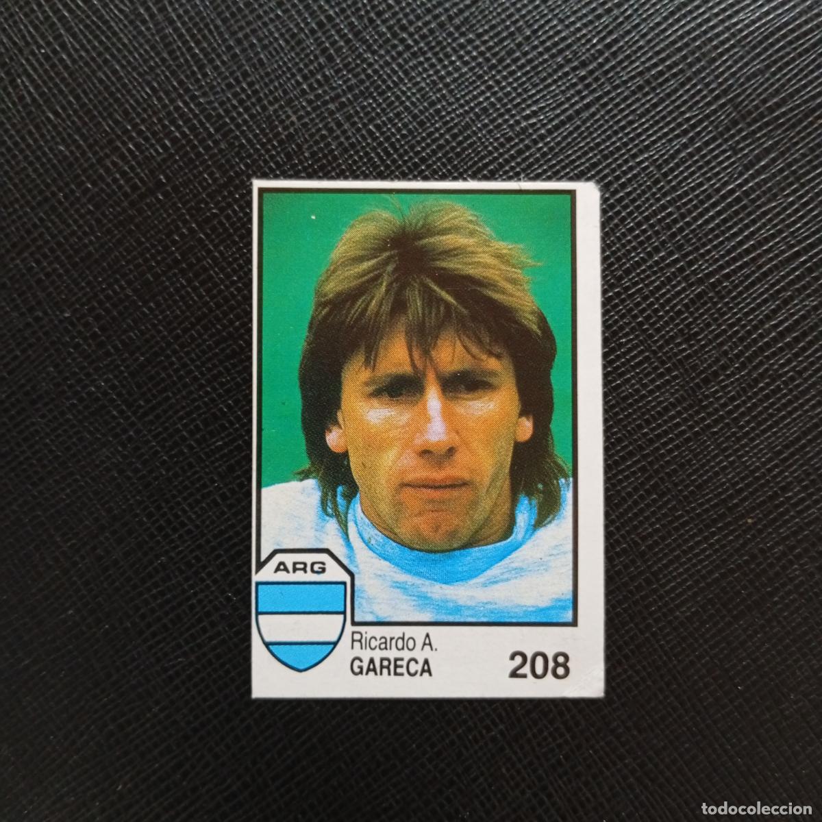 Cromos de f&uacute;tbol: 208 GARECA ARGENTINA BARNA MEXICO MUNDIAL 1986 CROMO FUTBOL 86 - SIN PEGAR - A106 PG307