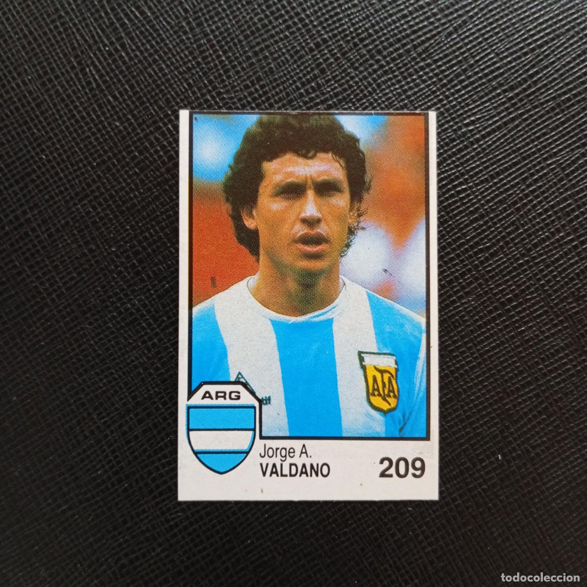 Cromos de f&uacute;tbol: 209 VALDANO ARGENTINA BARNA MEXICO MUNDIAL 1986 CROMO FUTBOL 86 - SIN PEGAR - A106 PG307