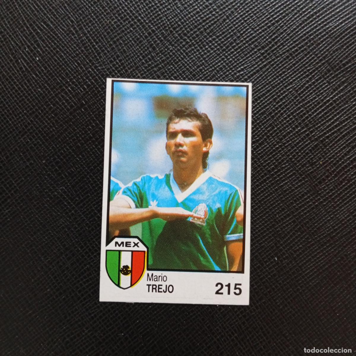 Cartes &agrave; collectionner de Football: 215 TREJO MEXICO BARNA MEXICO MUNDIAL 1986 CROMO FUTBOL 86 - SIN PEGAR - A106 PG334