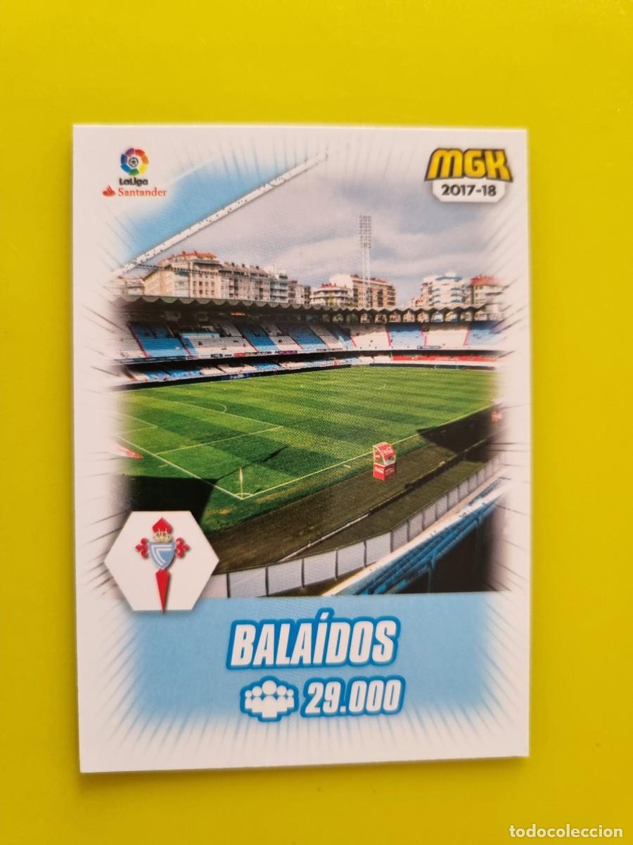 Cromos de f&uacute;tbol: CROMO FUTBOL MEGACRACKS 157 BALAIDOS ESTADIO REAL CELTA DE VIGO 17 18 2017 2018 AR1026