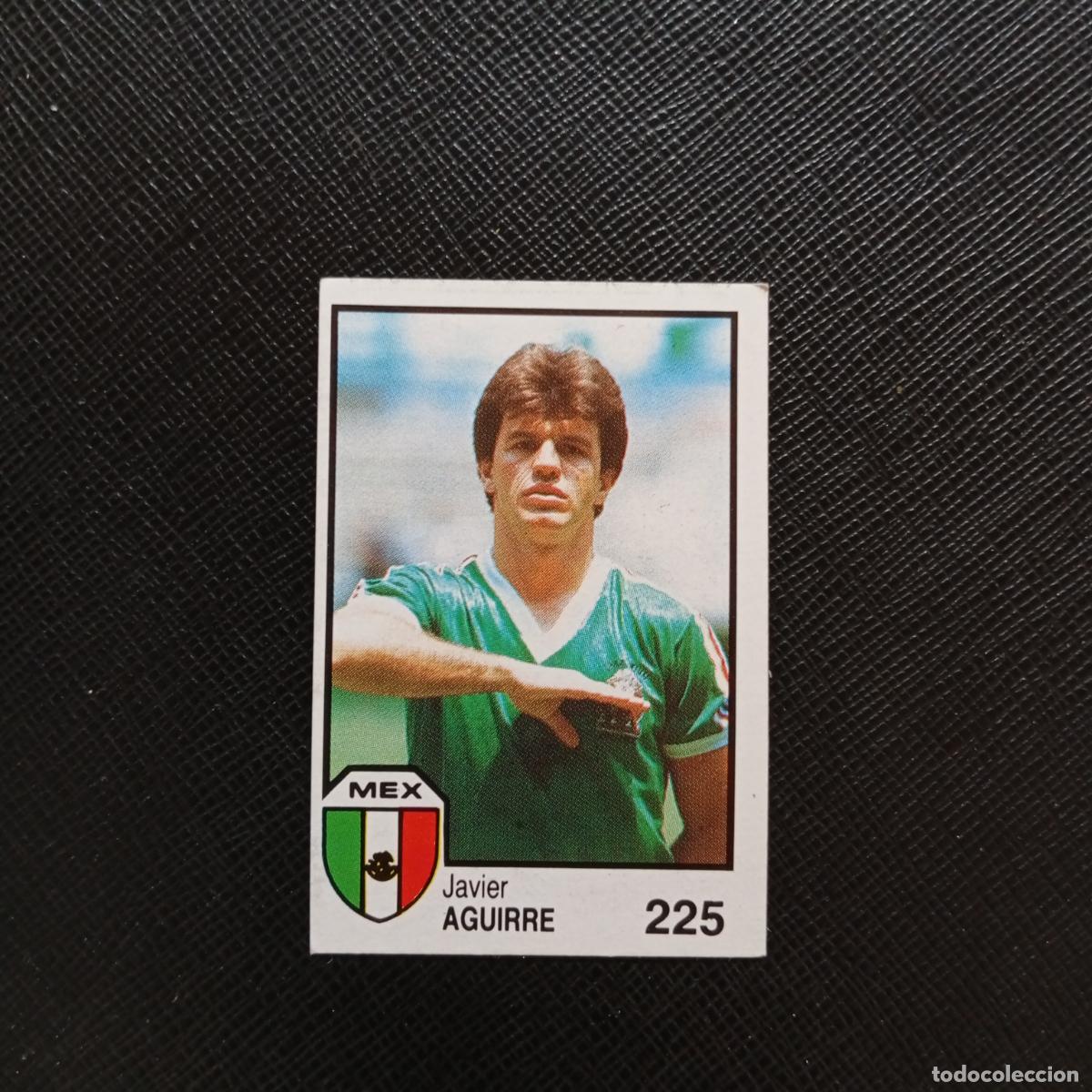 Cromos de f&uacute;tbol: 225 JAVIER AGUIRRE MEXICO BARNA MEXICO MUNDIAL 1986 CROMO FUTBOL 86 - SIN PEGAR - A106 PG406