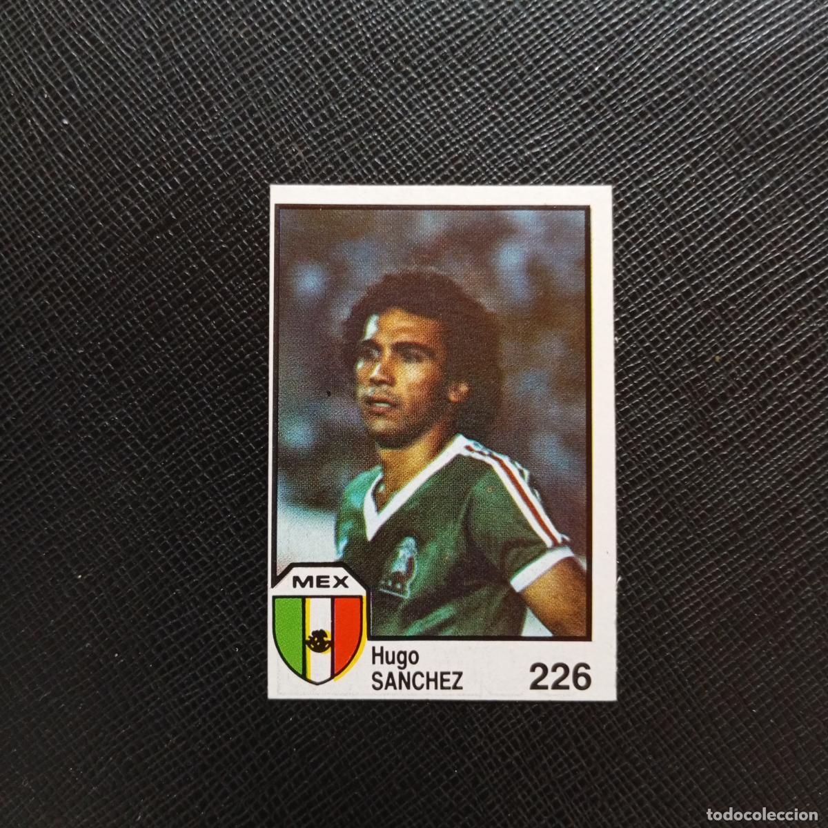 Cromos de f&uacute;tbol: 226 HUGO SANCHEZ MEXICO BARNA MEXICO MUNDIAL 1986 CROMO FUTBOL 86 - SIN PEGAR - A106 PG406