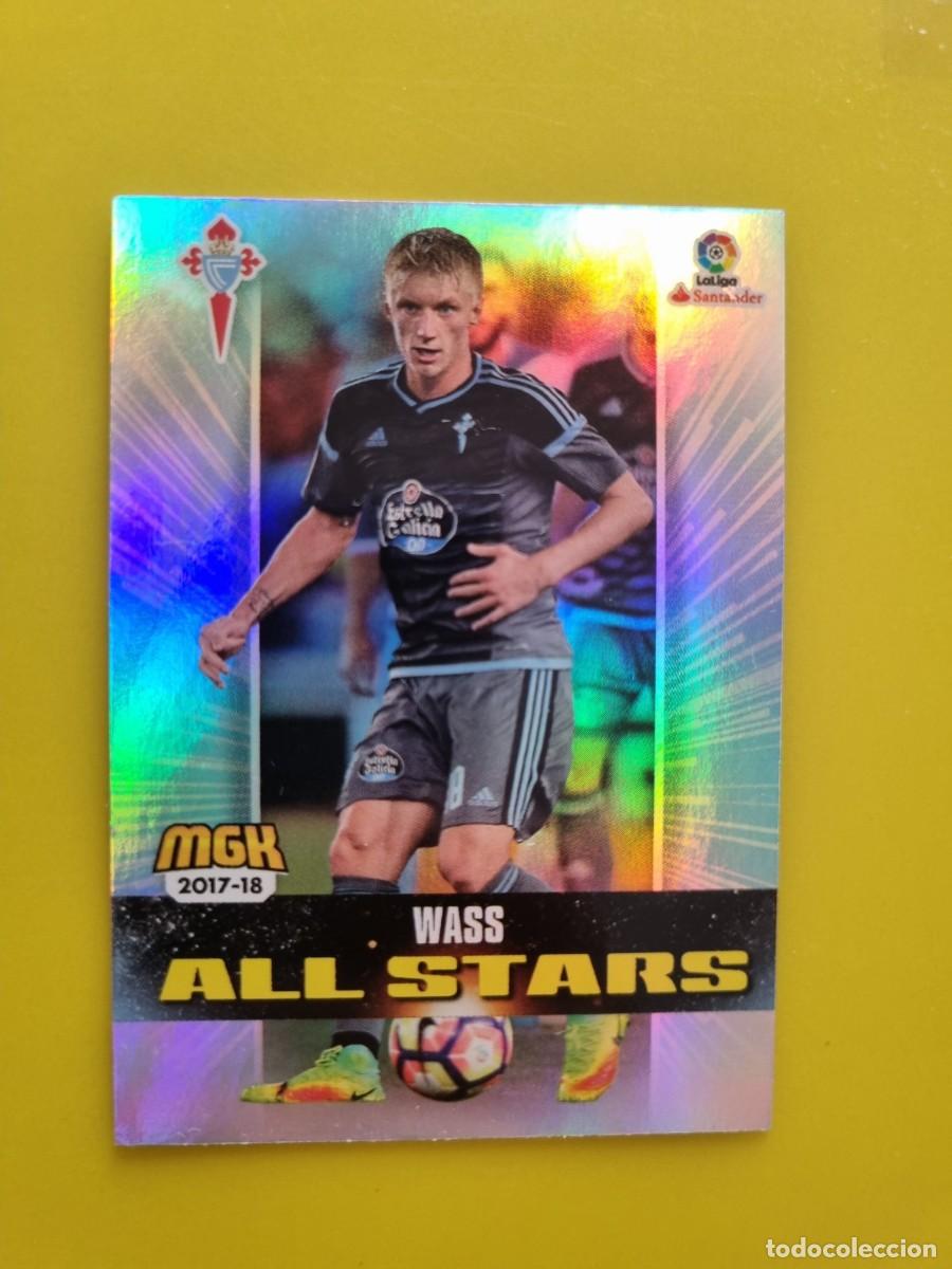 Cromos de f&uacute;tbol: CROMO FUTBOL MEGACRACKS 161 WASS ALL STARS CELTA DE VIGO 17 18 2017 2018 AR1026