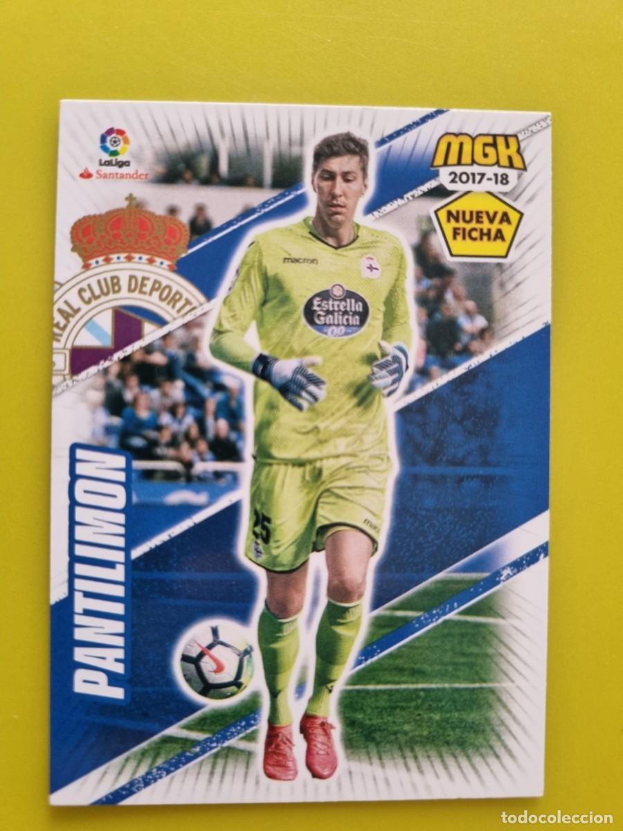 Cromos de f&uacute;tbol: CROMO FUTBOL MEGACRACKS 164BIS PANTILIMON DEPORTIVO LA CORU&Ntilde;A 17 18 2017 2018 AR1026