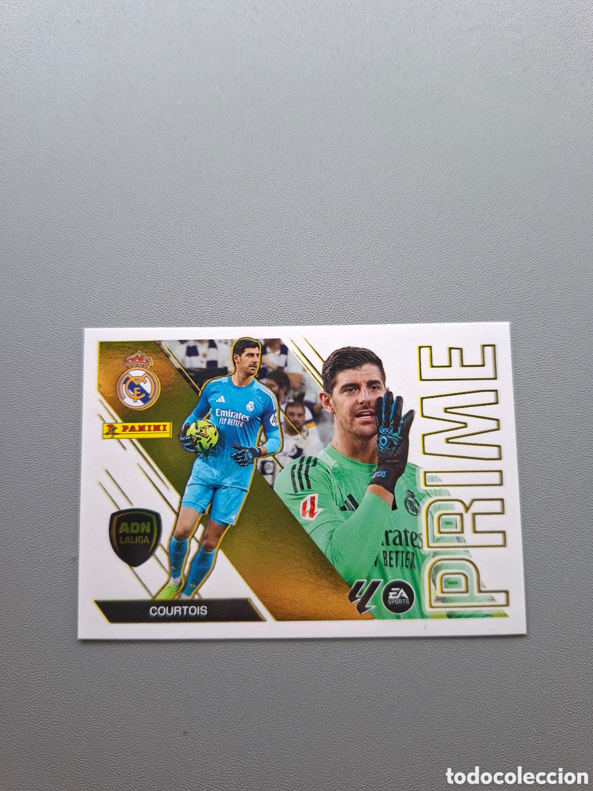 Cromos de f&uacute;tbol: Courtois 3 ADN Prime Real Madrid - Liga Este 2026 2027 26 27