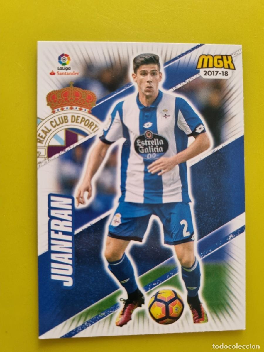 Cromos de f&uacute;tbol: CROMO FUTBOL MEGACRACKS 166 JUANFRAN DEPORTIVO LA CORU&Ntilde;A 17 18 2017 2018 AR1026