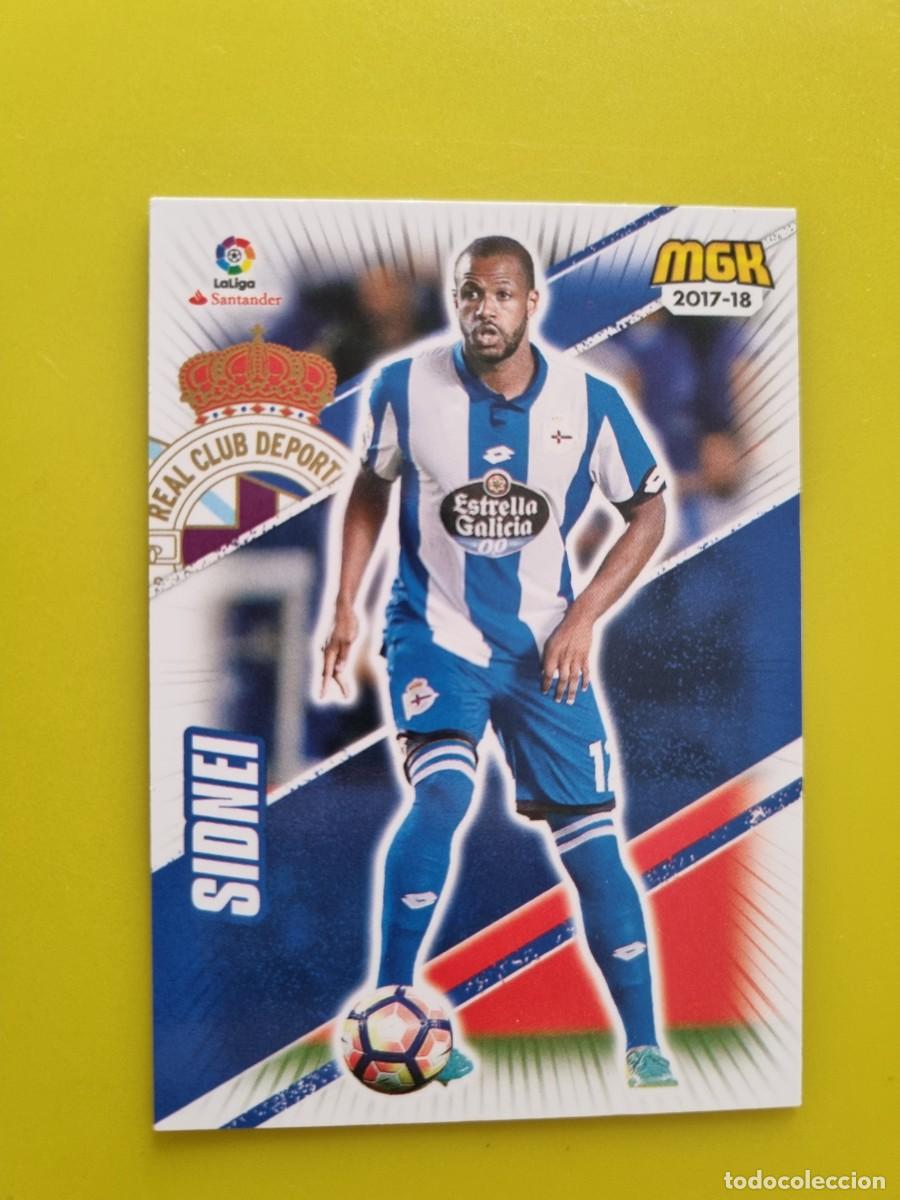 Cromos de f&uacute;tbol: CROMO FUTBOL MEGACRACKS 167 SIDNEI DEPORTIVO LA CORU&Ntilde;A 17 18 2017 2018 AR1026