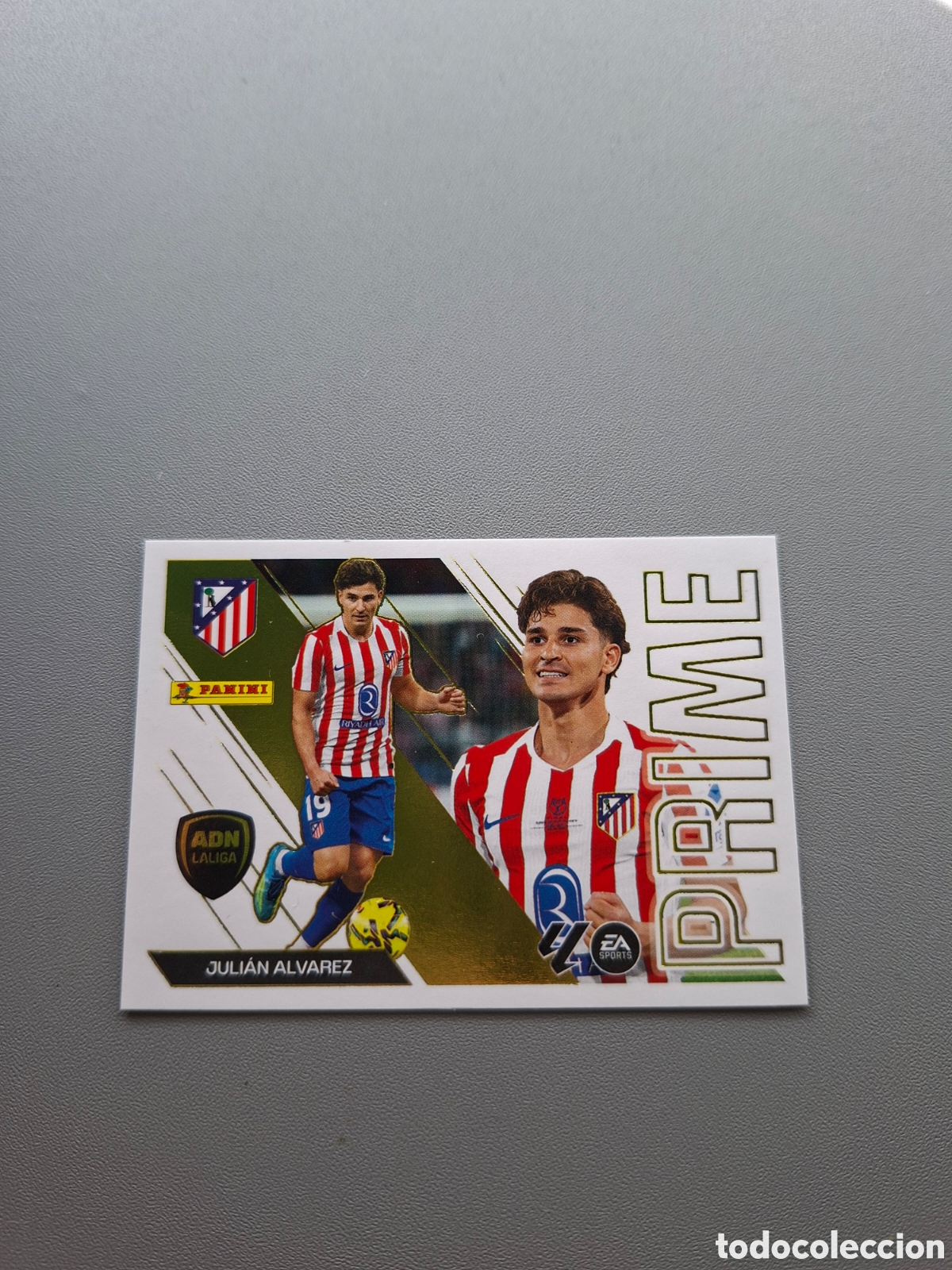 Cromos de f&uacute;tbol: Julian Alvarez 5 ADN Prime Atletico de Madrid - Liga Este 2026 2027 26 27