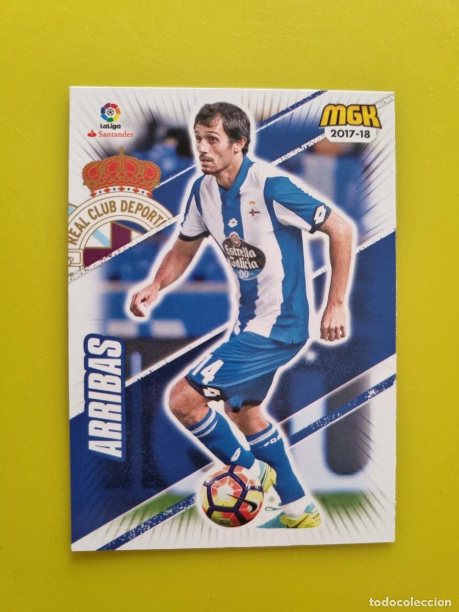 Cromos de f&uacute;tbol: CROMO FUTBOL MEGACRACKS 168 ARRIBAS DEPORTIVO LA CORU&Ntilde;A 17 18 2017 2018 AR1026
