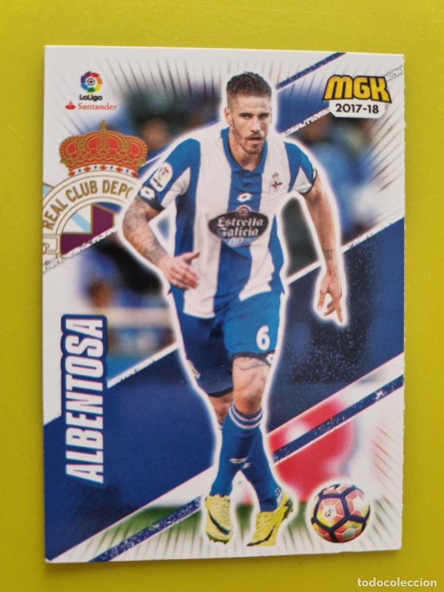 Cromos de f&uacute;tbol: CROMO FUTBOL MEGACRACKS 169 ALBENTOSA DEPORTIVO LA CORU&Ntilde;A 17 18 2017 2018 AR1026