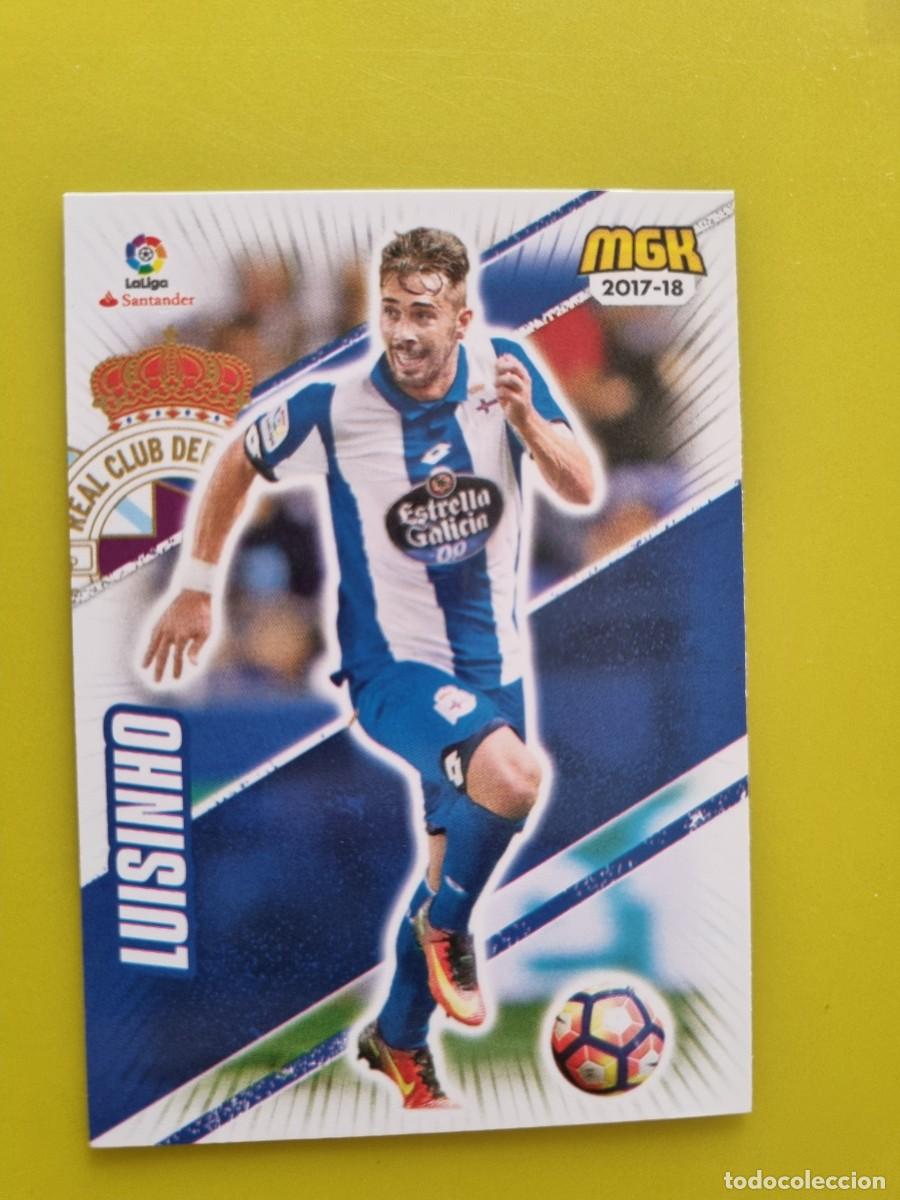 Cromos de f&uacute;tbol: CROMO FUTBOL MEGACRACKS 171 LUISINHO DEPORTIVO LA CORU&Ntilde;A 17 18 2017 2018 AR1026