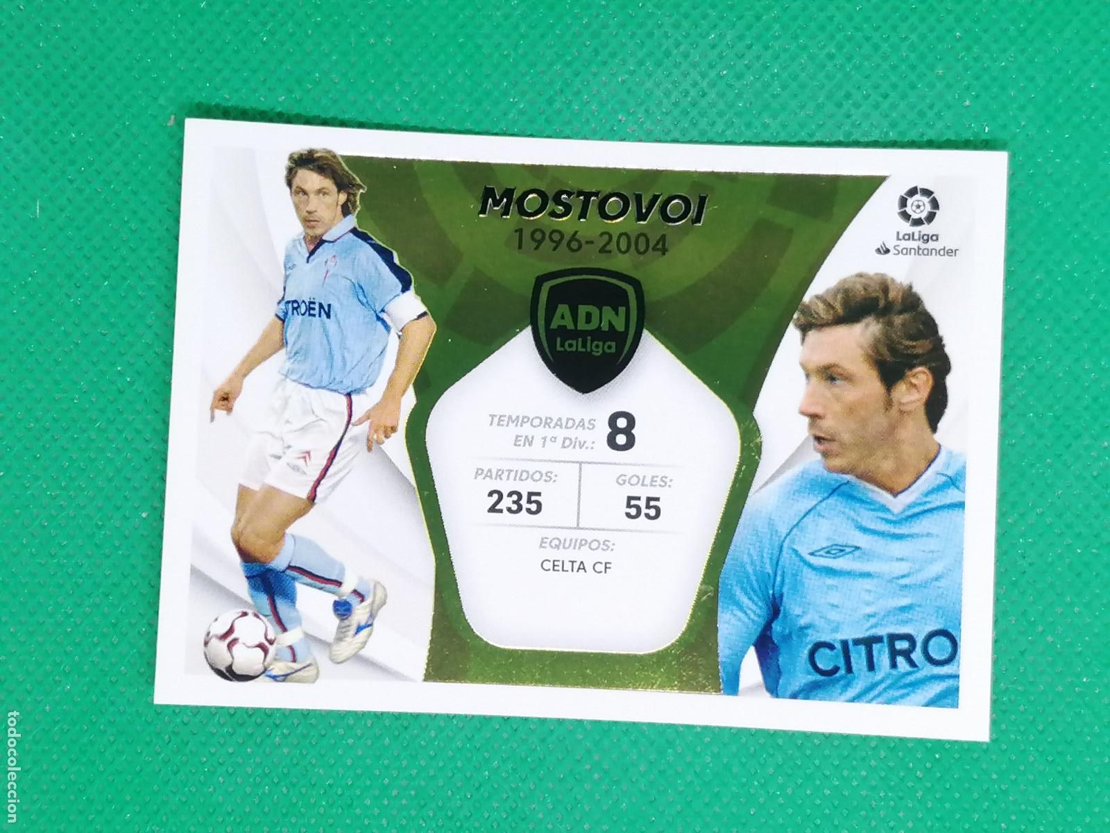 Cromos de f&uacute;tbol: MOSTOVOI CELTA DE VIGO ADN 21 LALIGA ⚽ PANINI LIGA ESTE 21 22 2021 2022 ⚽