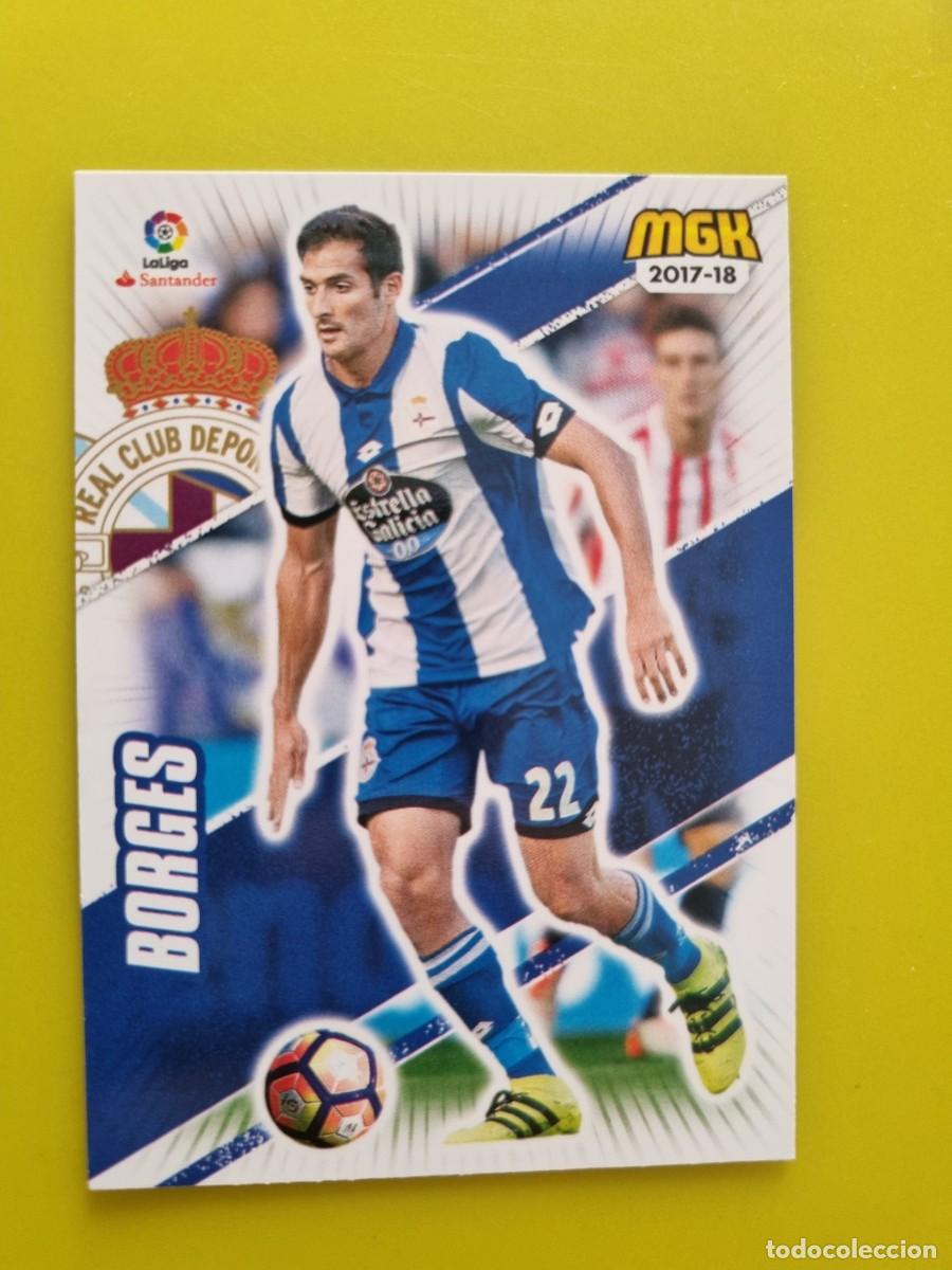 Cromos de f&uacute;tbol: CROMO FUTBOL MEGACRACKS 173 BORGES DEPORTIVO LA CORU&Ntilde;A 17 18 2017 2018 AR1026