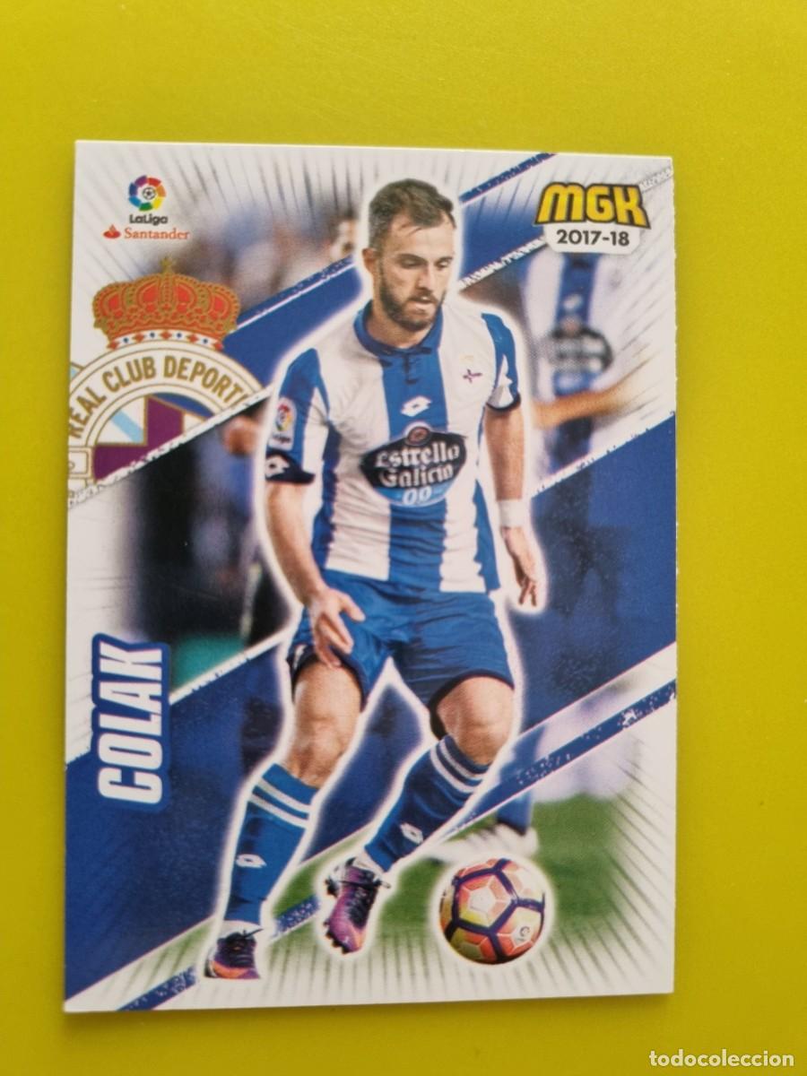 Cromos de f&uacute;tbol: CROMO FUTBOL MEGACRACKS 175 COLAK DEPORTIVO LA CORU&Ntilde;A 17 18 2017 2018 AR1026