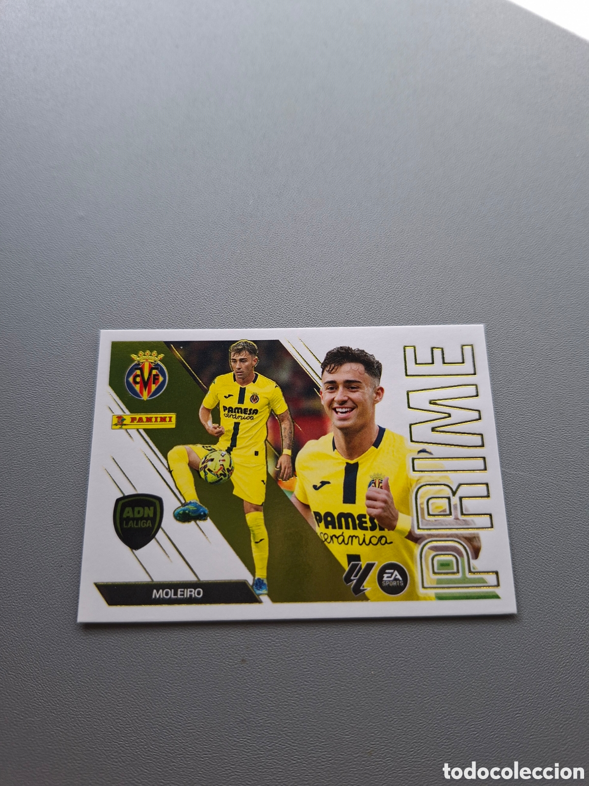 Cromos de f&uacute;tbol: Moleiro 9 ADN Prime Villarreal - Liga Este 2026 2027 26 27
