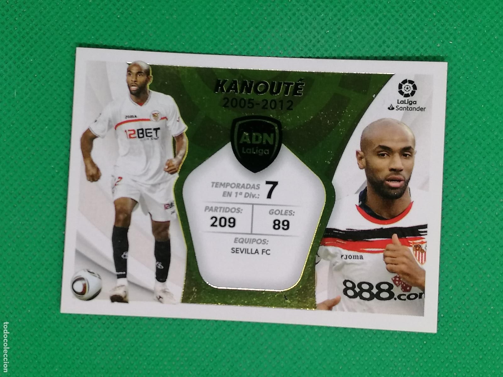Cromos de f&uacute;tbol: CANOUTE SEVILLA ADN 16 LALIGA ⚽ PANINI LIGA ESTE 21 22 2021 2022 ⚽