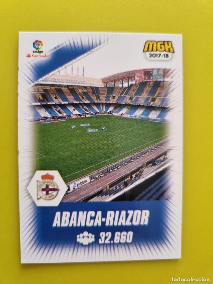 Fu&szlig;ball-Sticker: CROMO FUTBOL MEGACRACKS 184 ESTADIO ABANCA RIAZOR DEPORTIVO LA CORU&Ntilde;A 17 18 2017 2018 AR1026