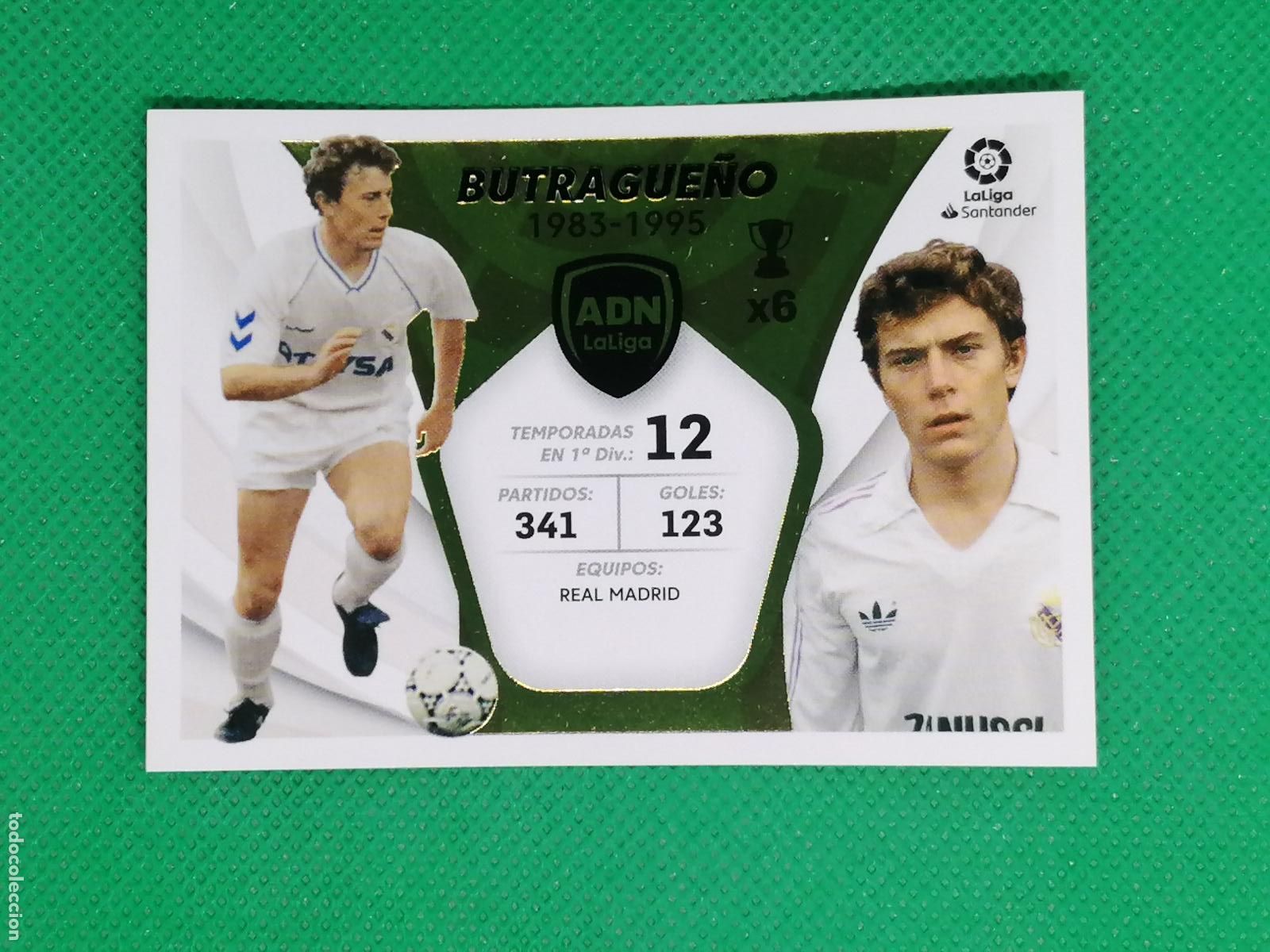 Fu&szlig;ball-Sticker: BUTRAGUE&Ntilde;O REAL MADRID ADN 4 LALIGA ⚽ PANINI LIGA ESTE 21 22 2021 2022 ⚽