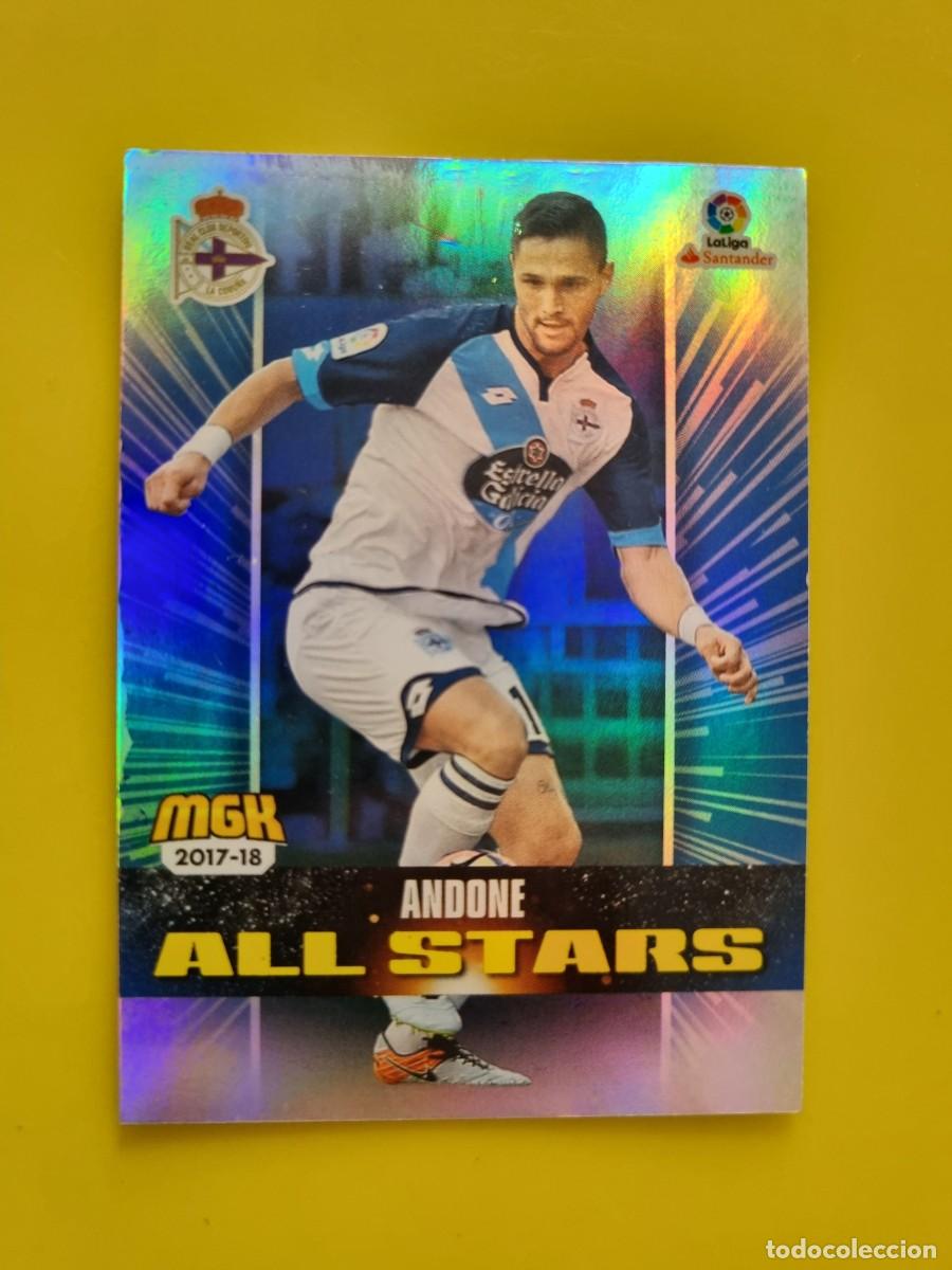 Fu&szlig;ball-Sticker: CROMO FUTBOL MEGACRACKS 188 ANDONE ALL STARS DEPORTIVO LA CORU&Ntilde;A 17 18 2017 2018 AR1026