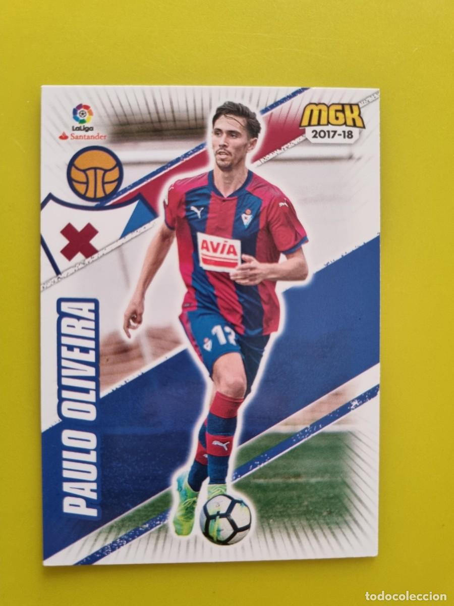 Cromos de f&uacute;tbol: CROMO FUTBOL MEGACRACKS 196 PAULO OLIVEIRA SD EIBAR 17 18 2017 2018 AR1026