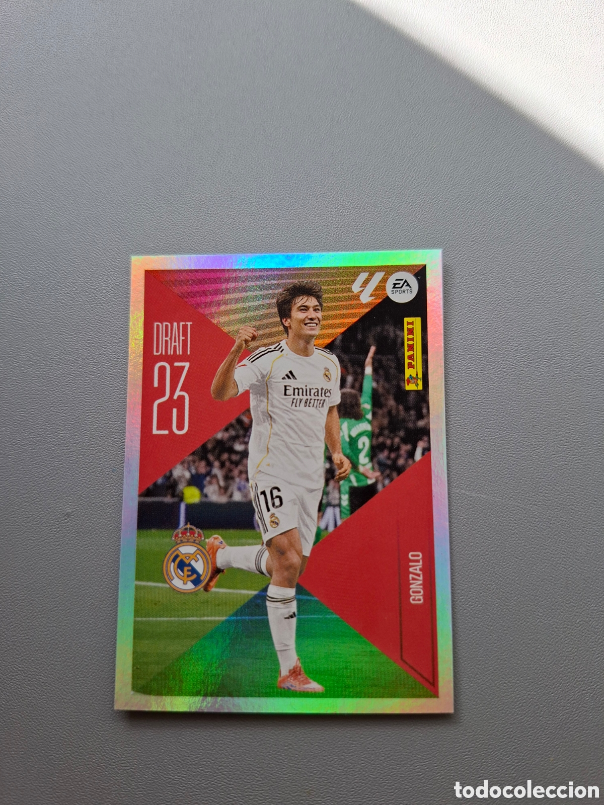 Cromos de f&uacute;tbol: Gonzalo 9 Draft 23 Real Madrid - Liga Este 2026 2027 26 27