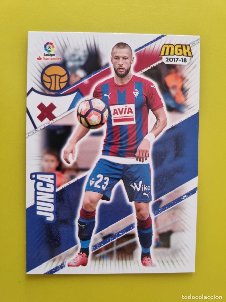 Cromos de f&uacute;tbol: CROMO FUTBOL MEGACRACKS 198 JUNCA SD EIBAR 17 18 2017 2018 AR1026
