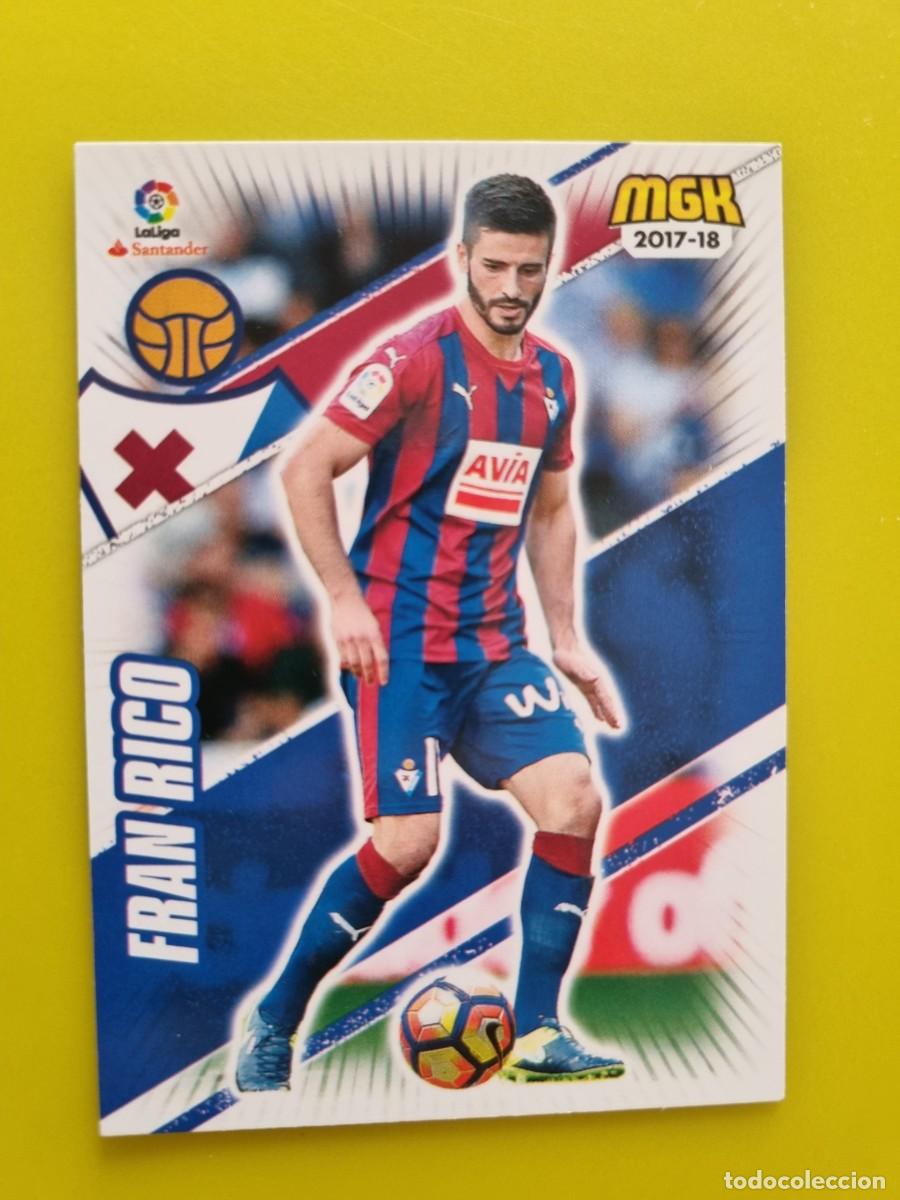 Cromos de f&uacute;tbol: CROMO FUTBOL MEGACRACKS 201 FRAN RICO SD EIBAR 17 18 2017 2018 AR1026