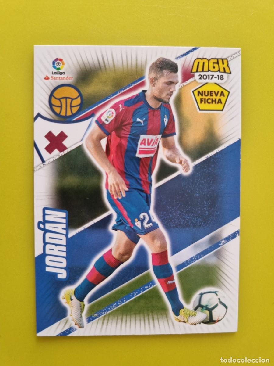 Cromos de f&uacute;tbol: CROMO FUTBOL MEGACRACKS 201 BIS JORDAN SD EIBAR 17 18 2017 2018 AR1026