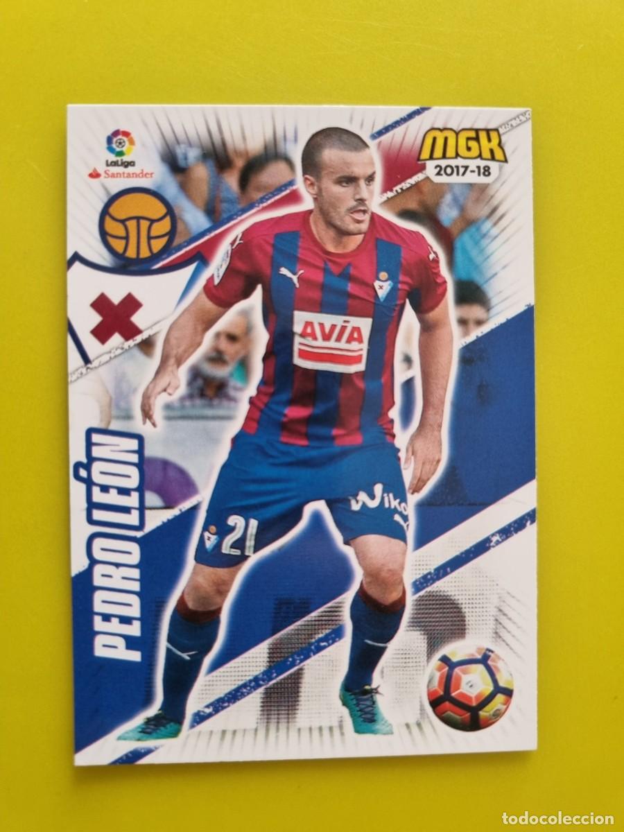 Cromos de f&uacute;tbol: CROMO FUTBOL MEGACRACKS 203 PEDRO LEON SD EIBAR 17 18 2017 2018 AR1026