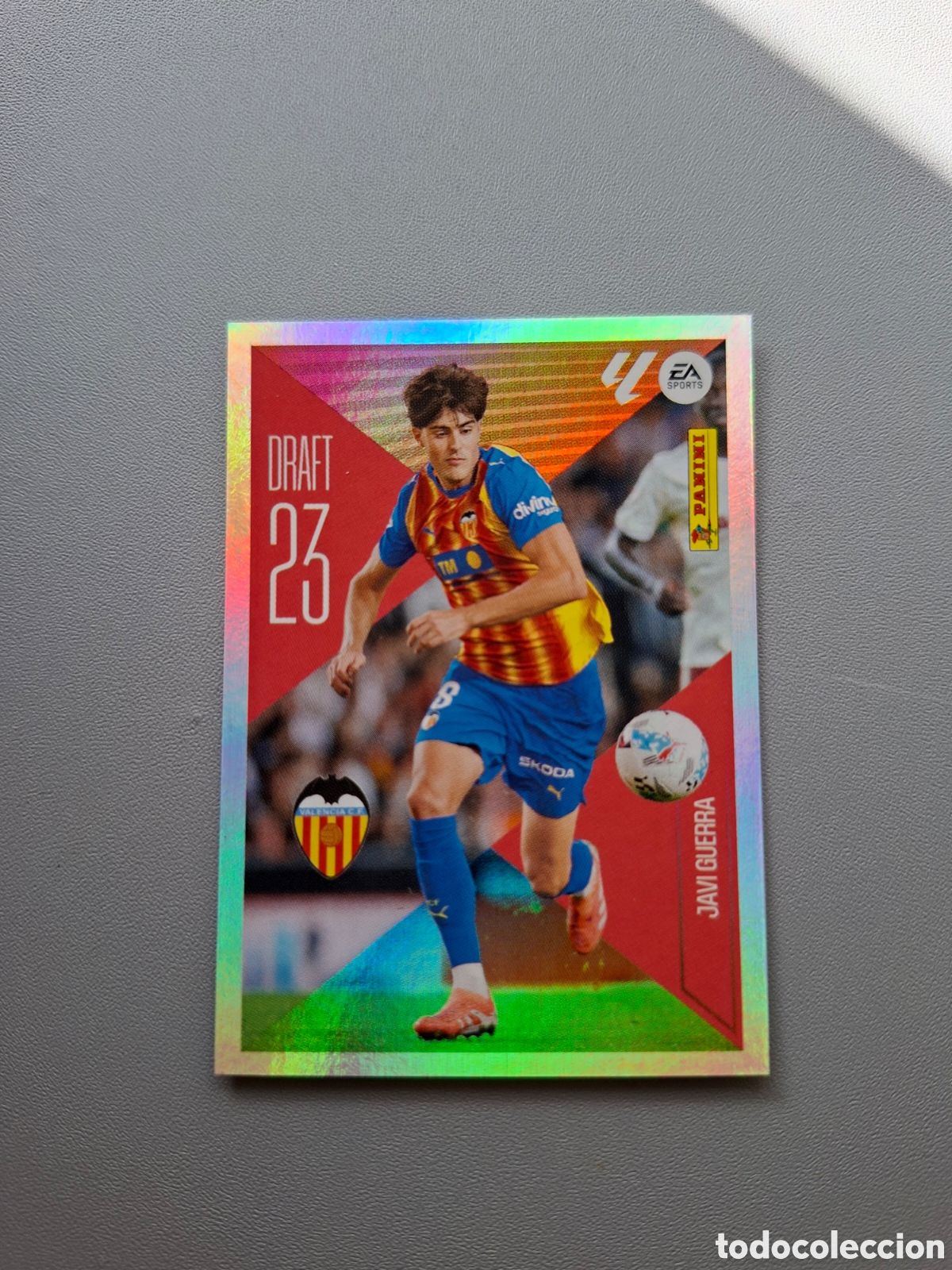Cromos de f&uacute;tbol: Javi Guerra 12 Draft 23 Valencia - Liga Este 2026 2027 26 27