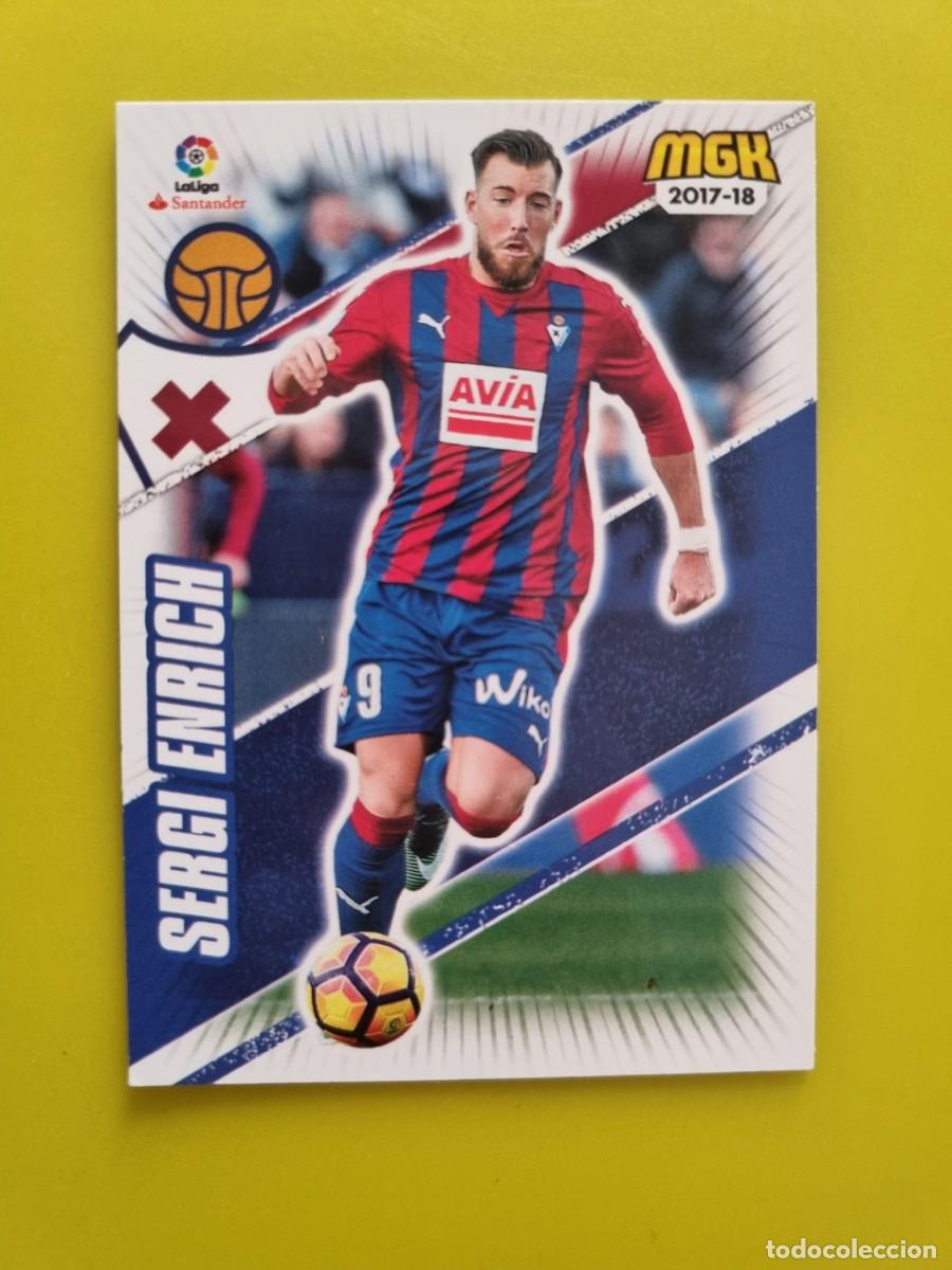 Cromos de f&uacute;tbol: CROMO FUTBOL MEGACRACKS 205 SERGI ENRICH SD EIBAR 17 18 2017 2018 AR1026