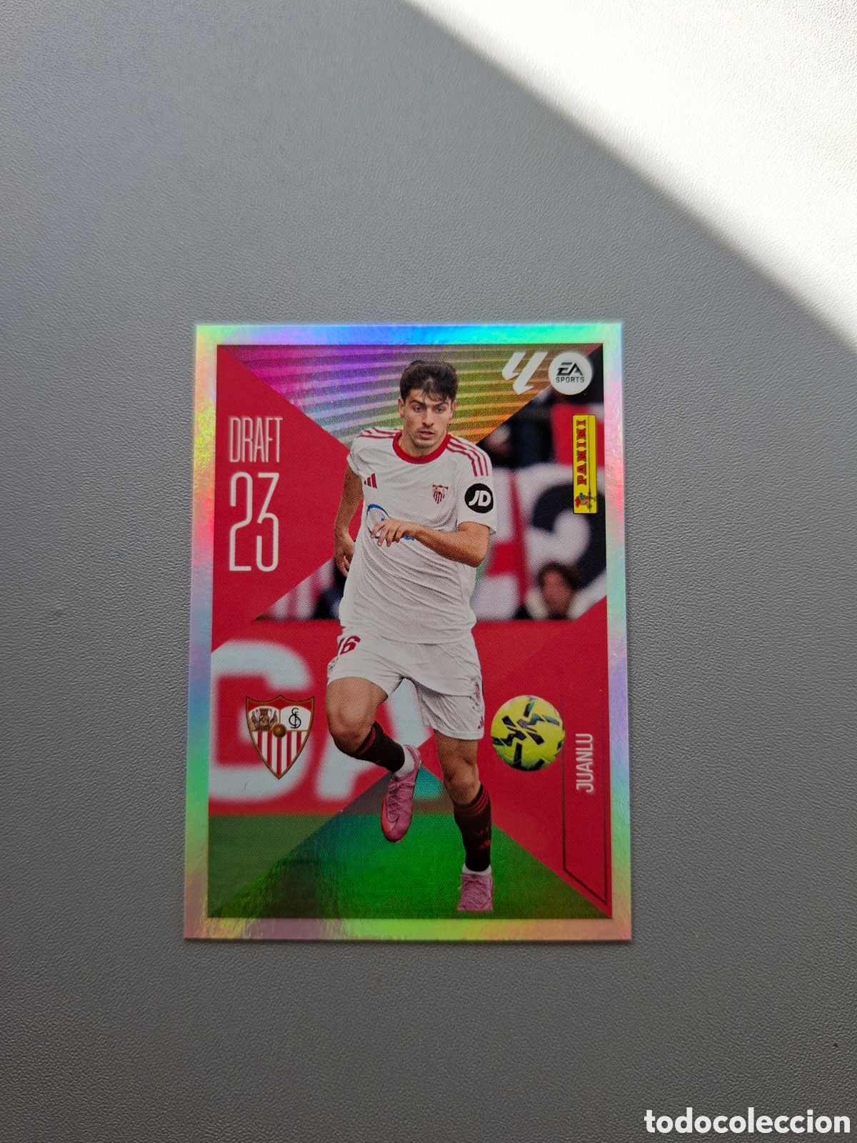 Cromos de f&uacute;tbol: Juanlu 14 Draft 23 Sevilla - Liga Este 2026 2027 26 27