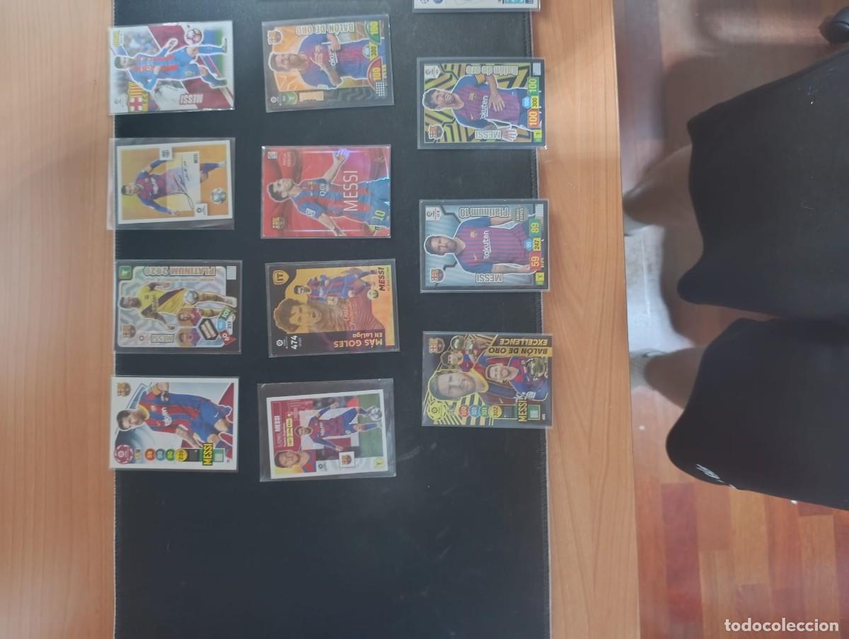 Fu&szlig;ball-Sticker: Lote de cartas de Lionel Messi &ndash; FC Barcelona / PSG - SE BUSCAN OFERTAS NO SE VENDE A 1&euro;
