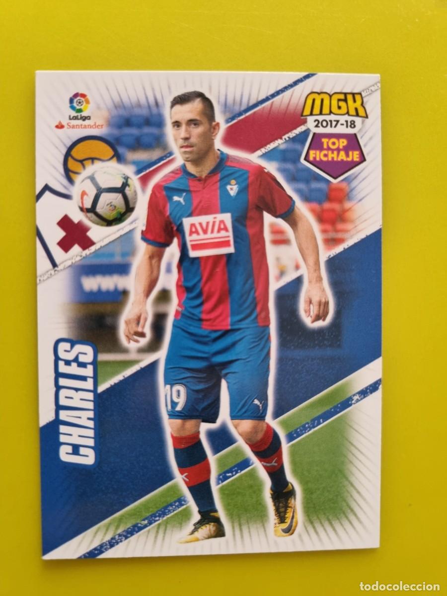 Cromos de f&uacute;tbol: CROMO FUTBOL MEGACRACKS 210 CHARLES SD EIBAR 17 18 2017 2018 AR1026