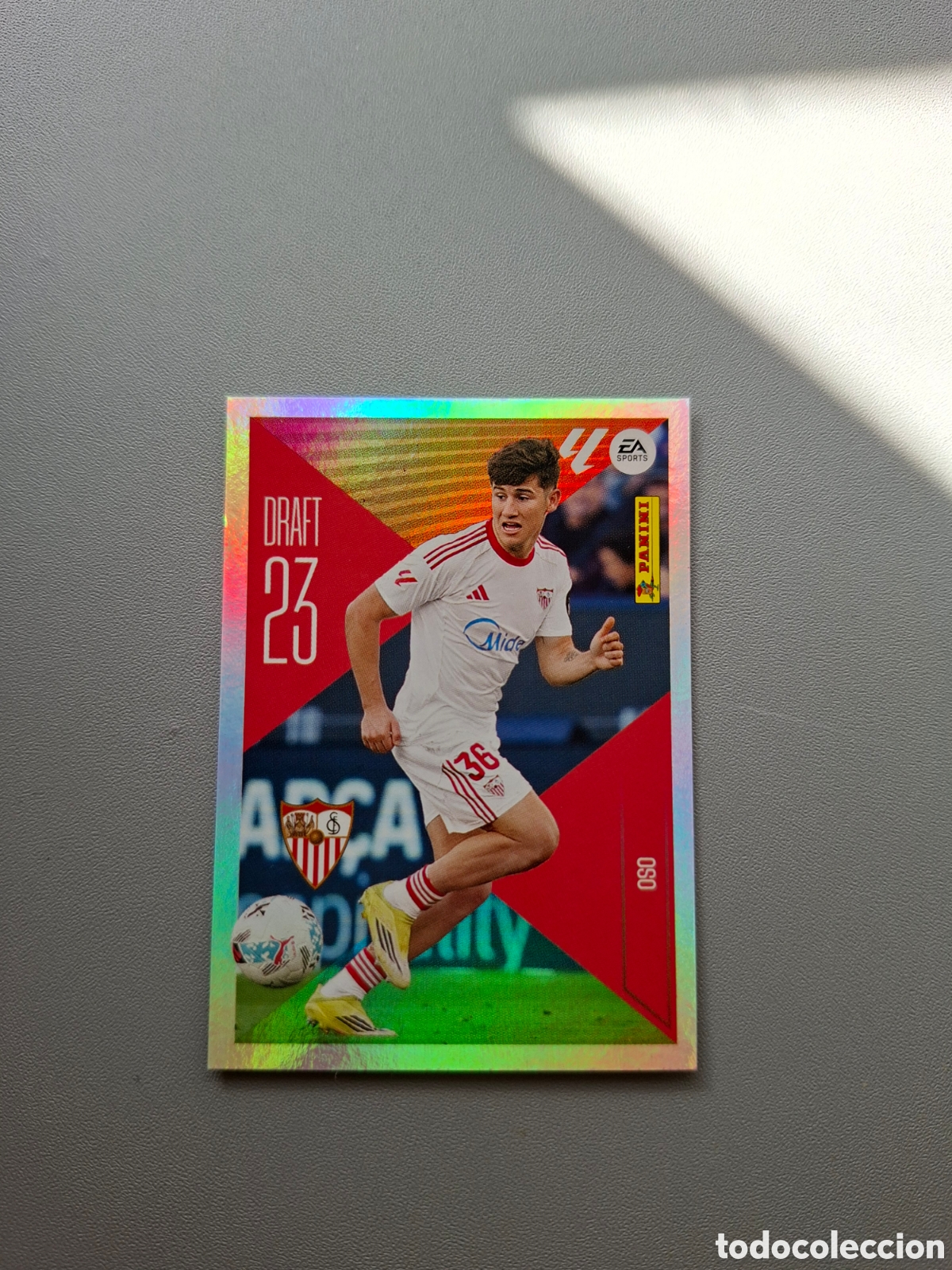 Cromos de f&uacute;tbol: Oso 17 Draft 23 Sevilla - Liga Este 2026 2027 26 27