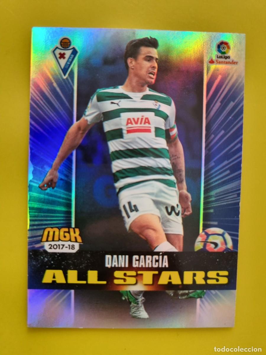 Cromos de f&uacute;tbol: CROMO FUTBOL MEGACRACKS 214 DANI GARCIA ALL STARS SD EIBAR 17 18 2017 2018 AR1026