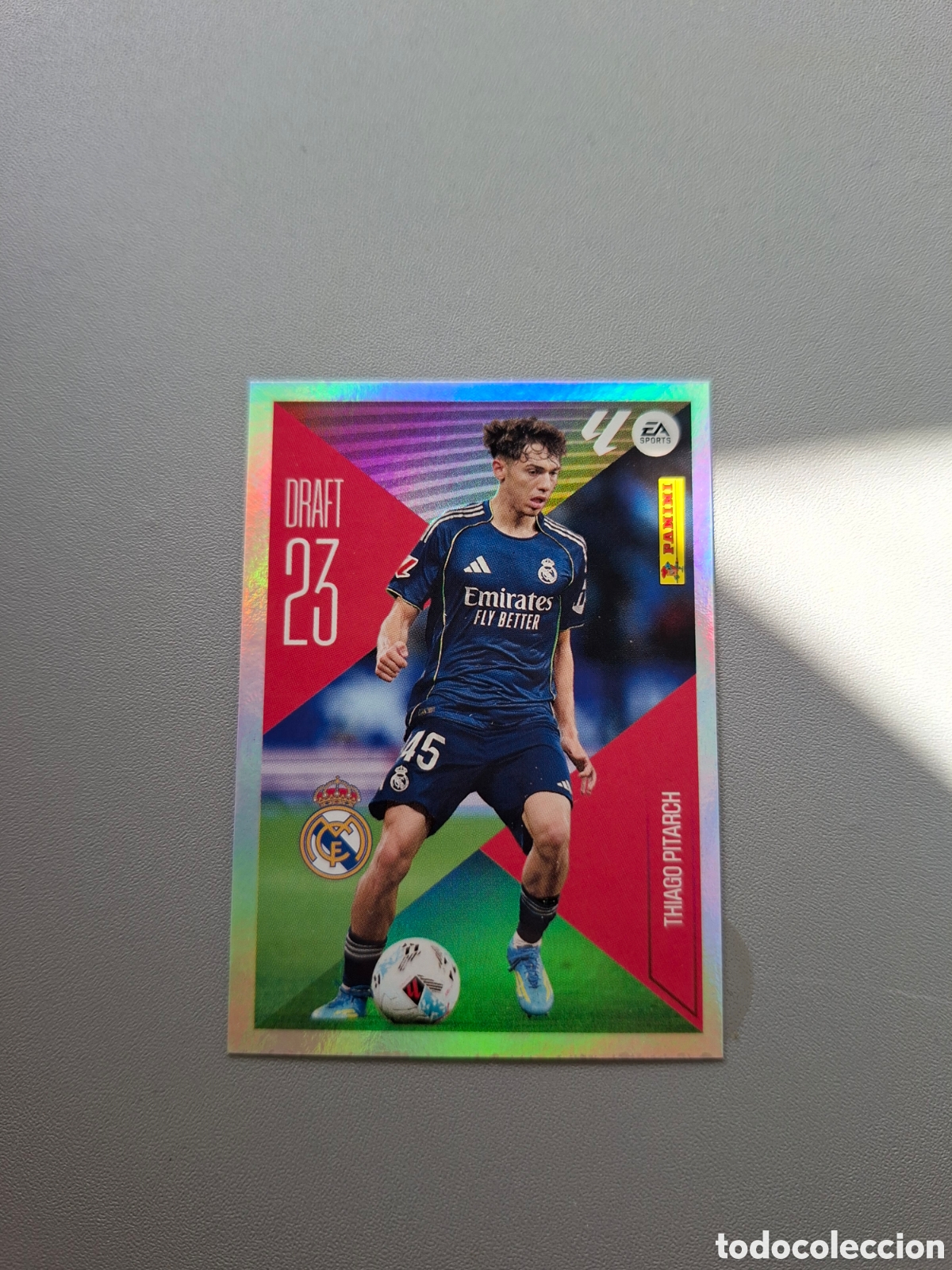 Cromos de f&uacute;tbol: Thiago Pitarch 22 Draft 23 Real Madrid - Liga Este 2026 2027 26 27