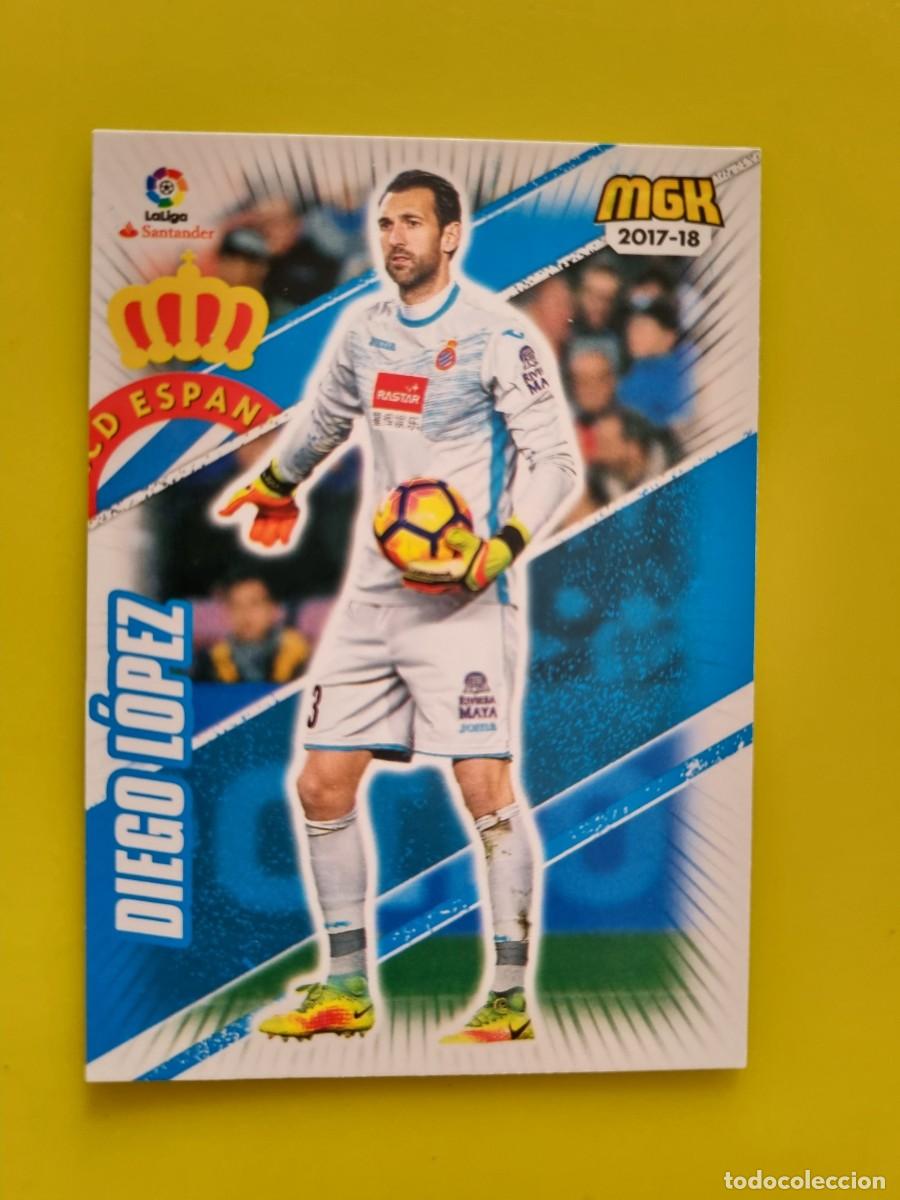 Cromos de f&uacute;tbol: CROMO FUTBOL MEGACRACKS 218 DIEGO LOPEZ RCD ESPANYOL 17 18 2017 2018 AR1026