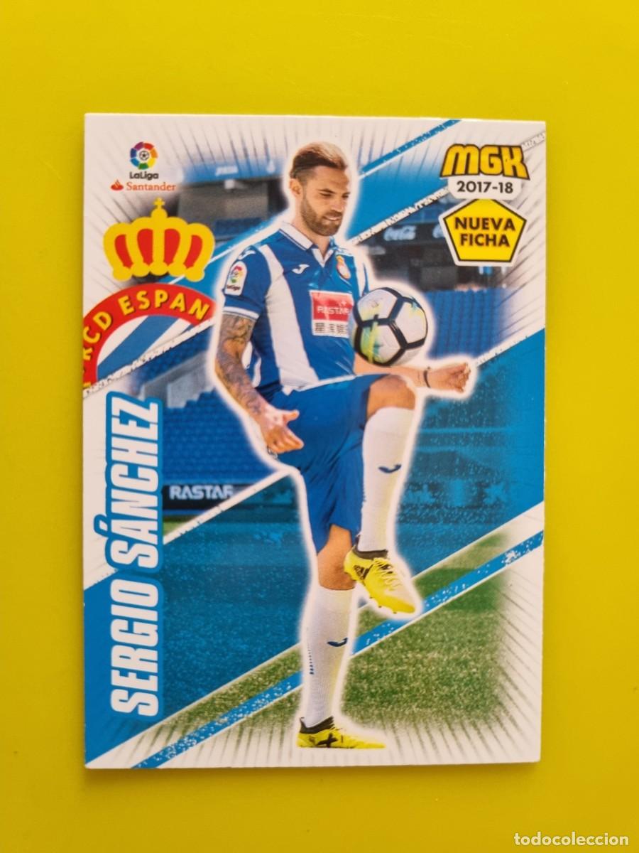 Cromos de f&uacute;tbol: CROMO FUTBOL MEGACRACKS 221 BIS SERGIO SANCHEZ RCD ESPANYOL 17 18 2017 2018 AR1026
