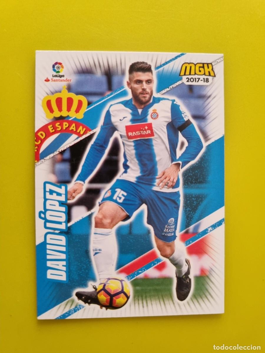 Cromos de f&uacute;tbol: CROMO FUTBOL MEGACRACKS 224 DAVID LOPEZ RCD ESPANYOL 17 18 2017 2018 AR1026