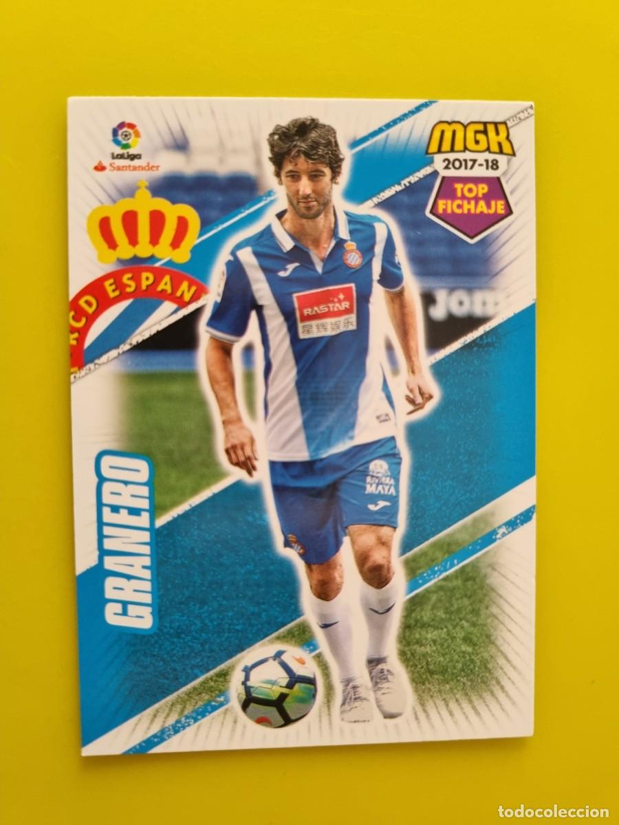 Cromos de f&uacute;tbol: CROMO FUTBOL MEGACRACKS 235 GRANERO RCD ESPANYOL 17 18 2017 2018 AR1026